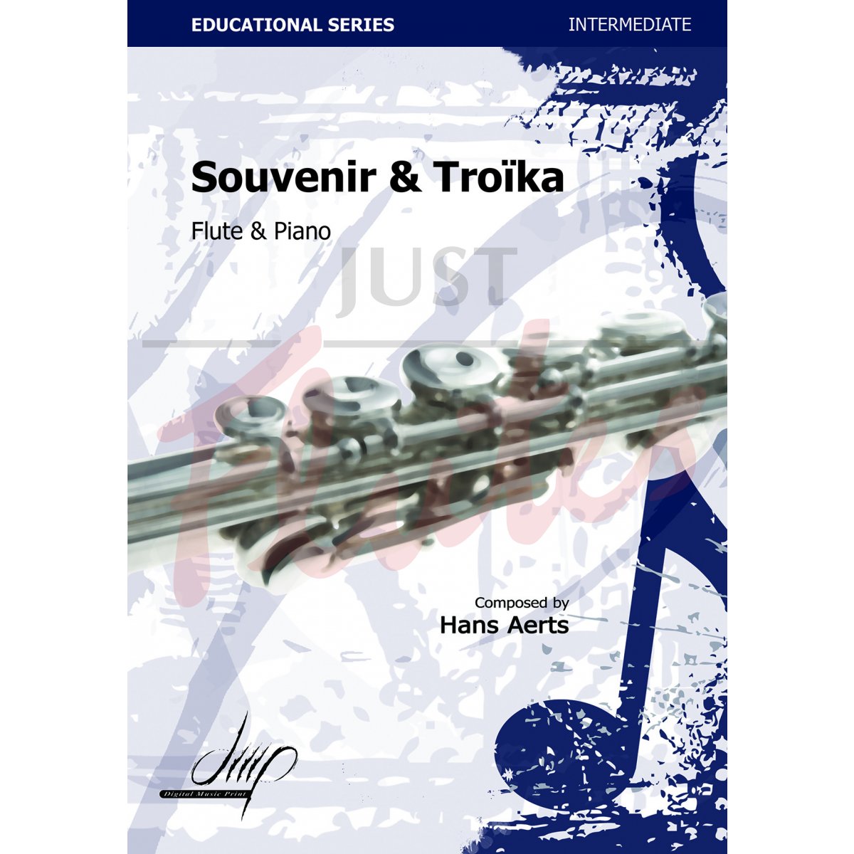 Souvenir &amp; Troïka for Flute and Piano