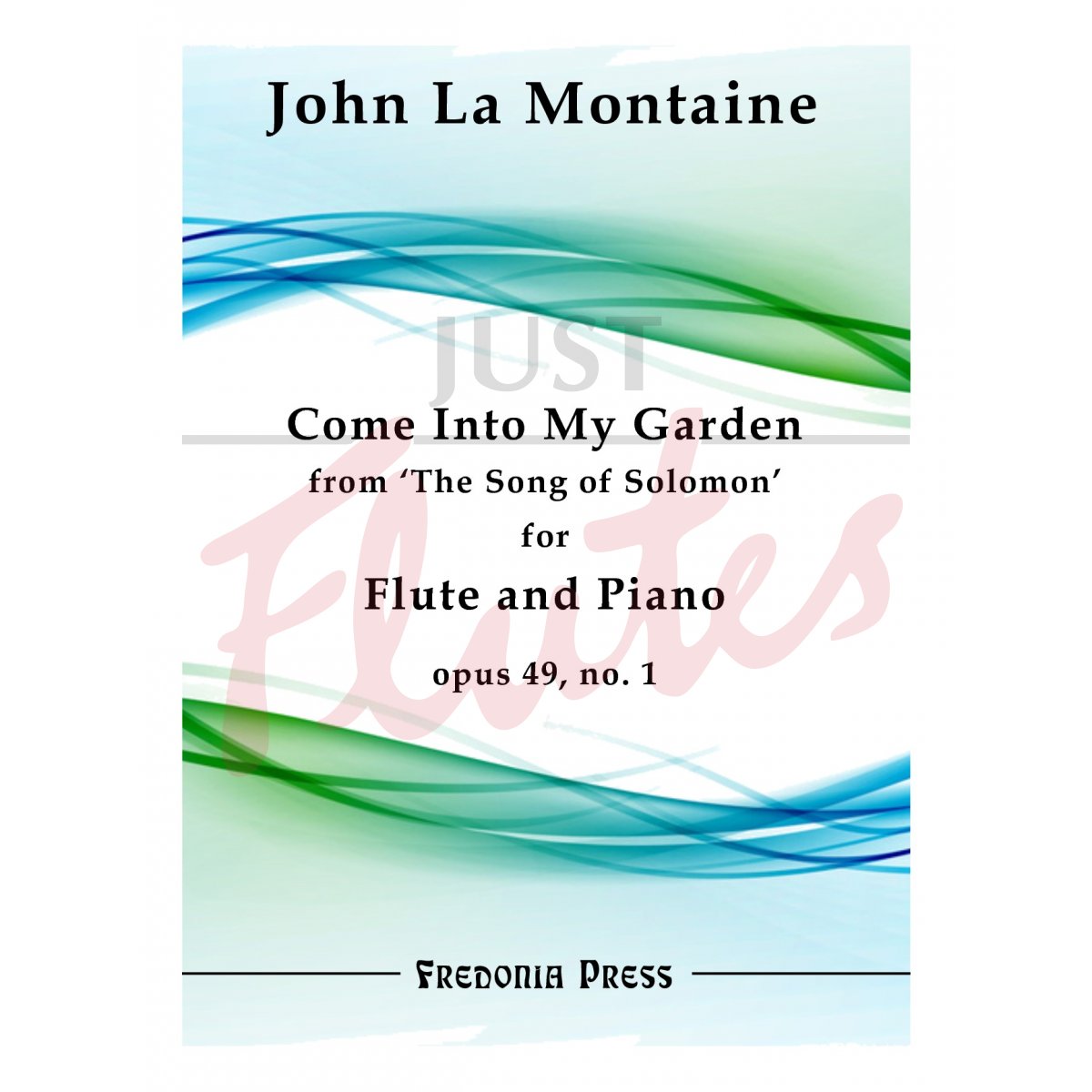 Come Into My Garden from The Song of Solomon for Flute and Piano