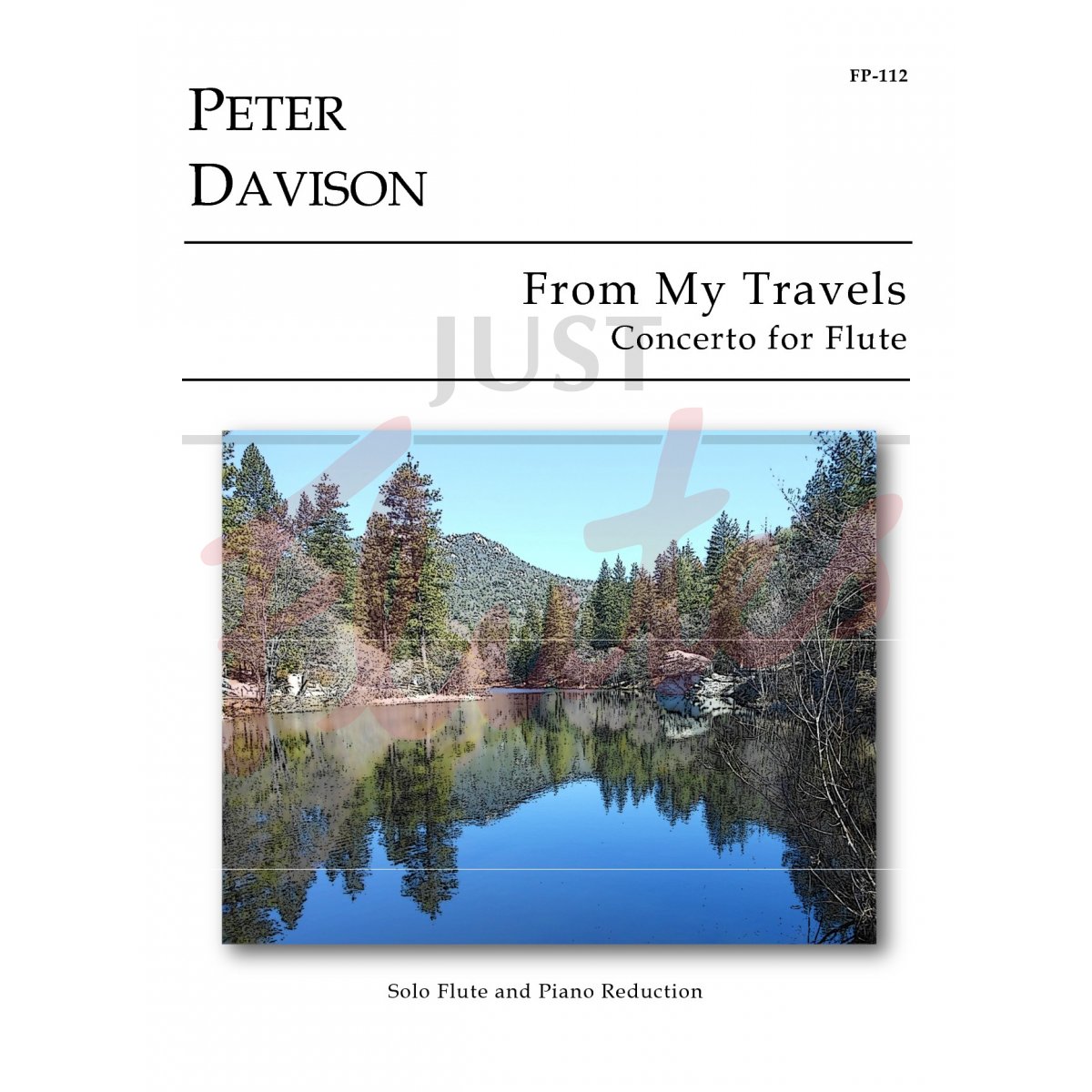 From My Travels - Concerto for Flute (Piano Reduction)