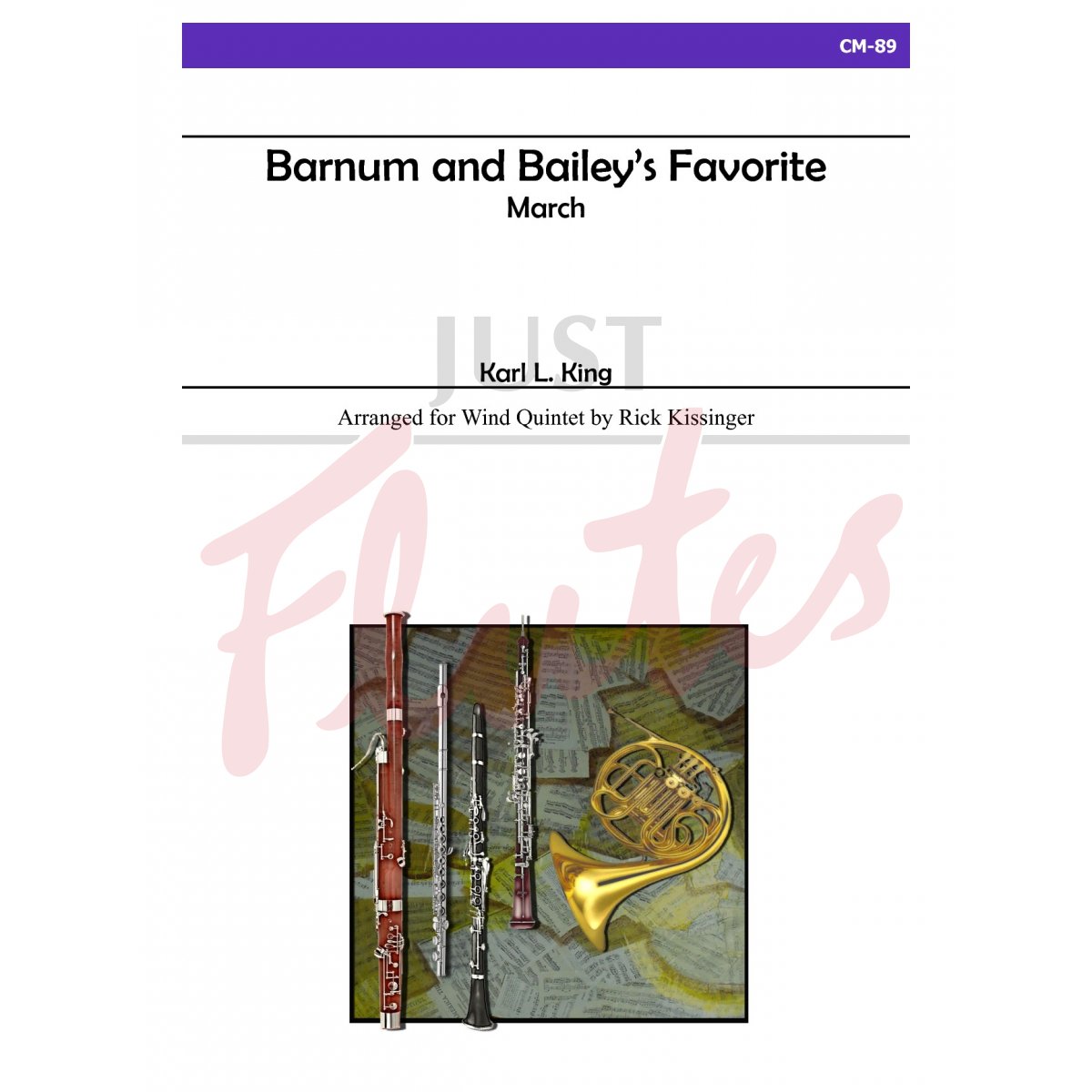 Barnum and Bailey's Favorite for Wind Quintet