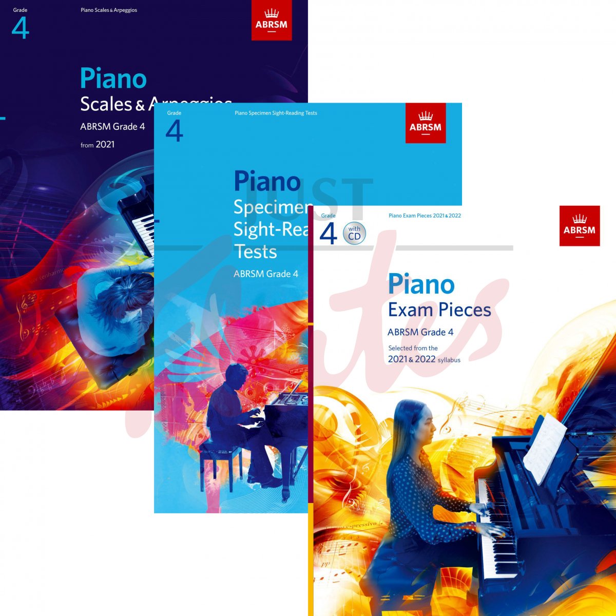 Piano Exam Bundle 2021-2022 (Pieces, Scales and Sight-Reading) Grade 4