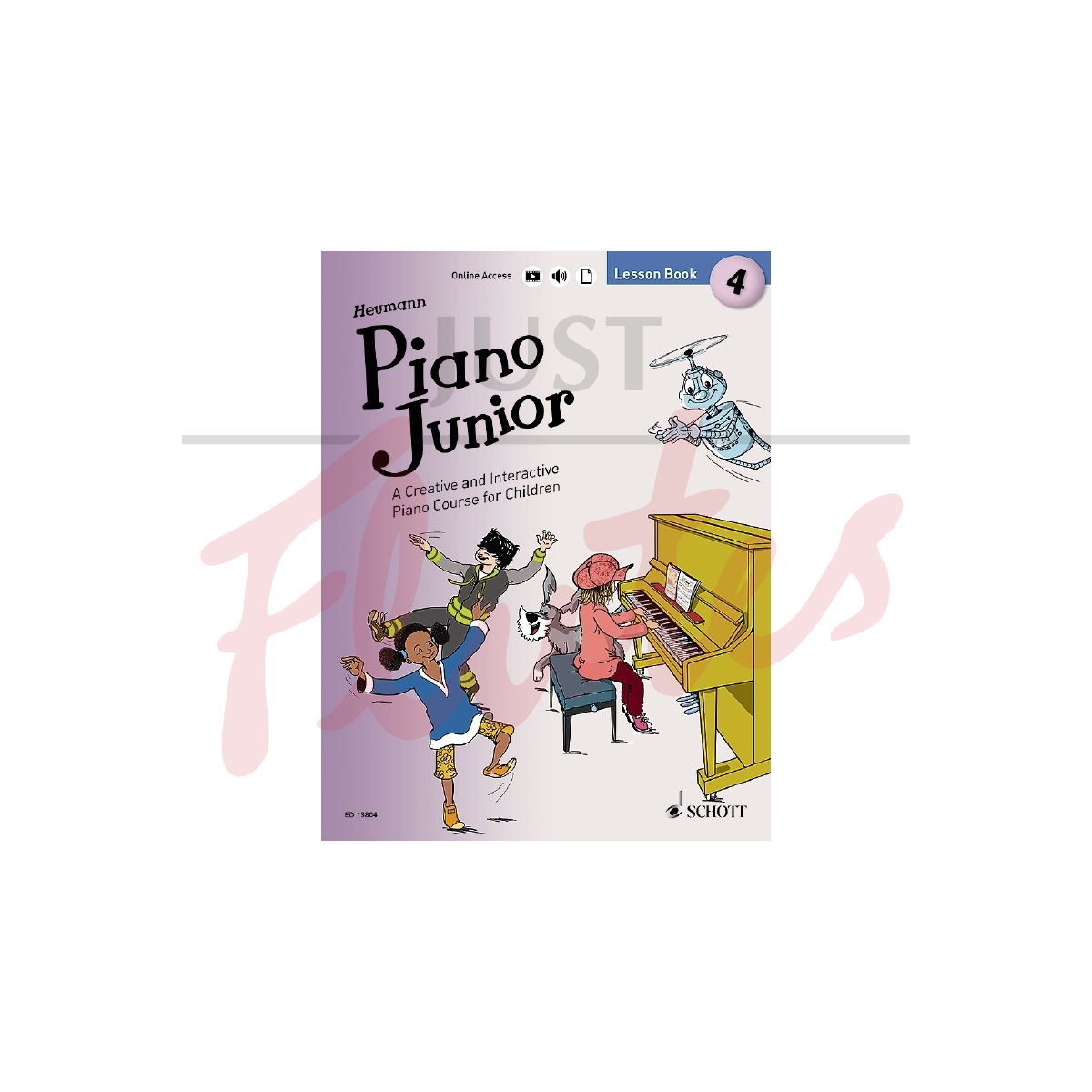 Piano Junior: Lesson Book 4