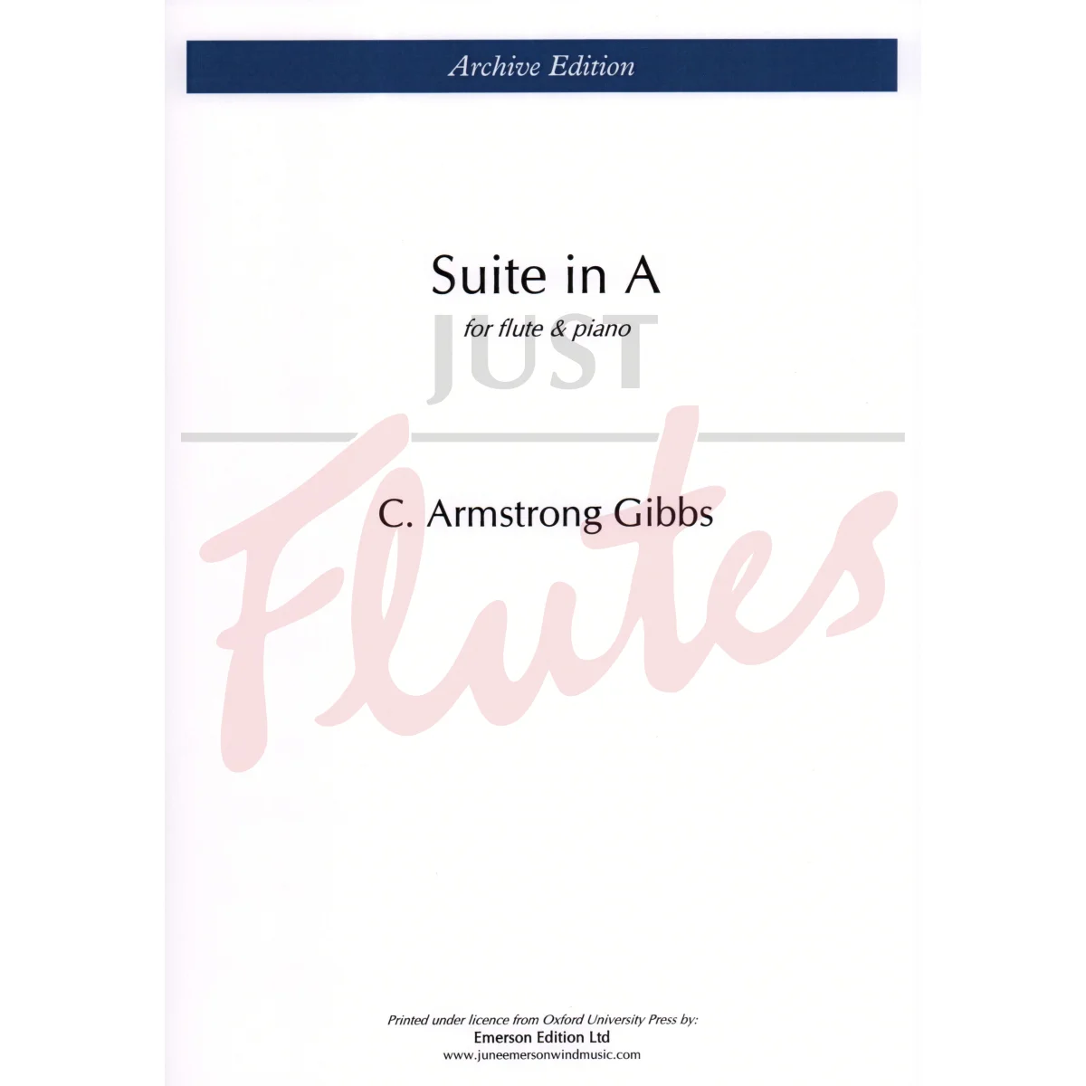 Suite in A for Flute and Piano