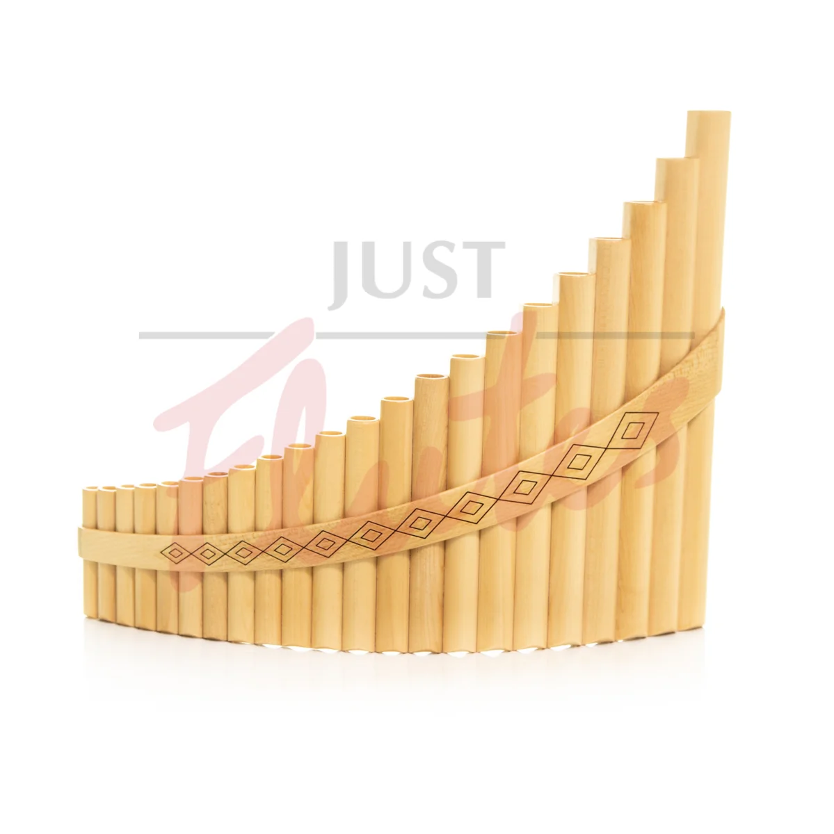 Hora Maple Hybrid Romanian Panpipes, Alto 22 Notes F1-F3