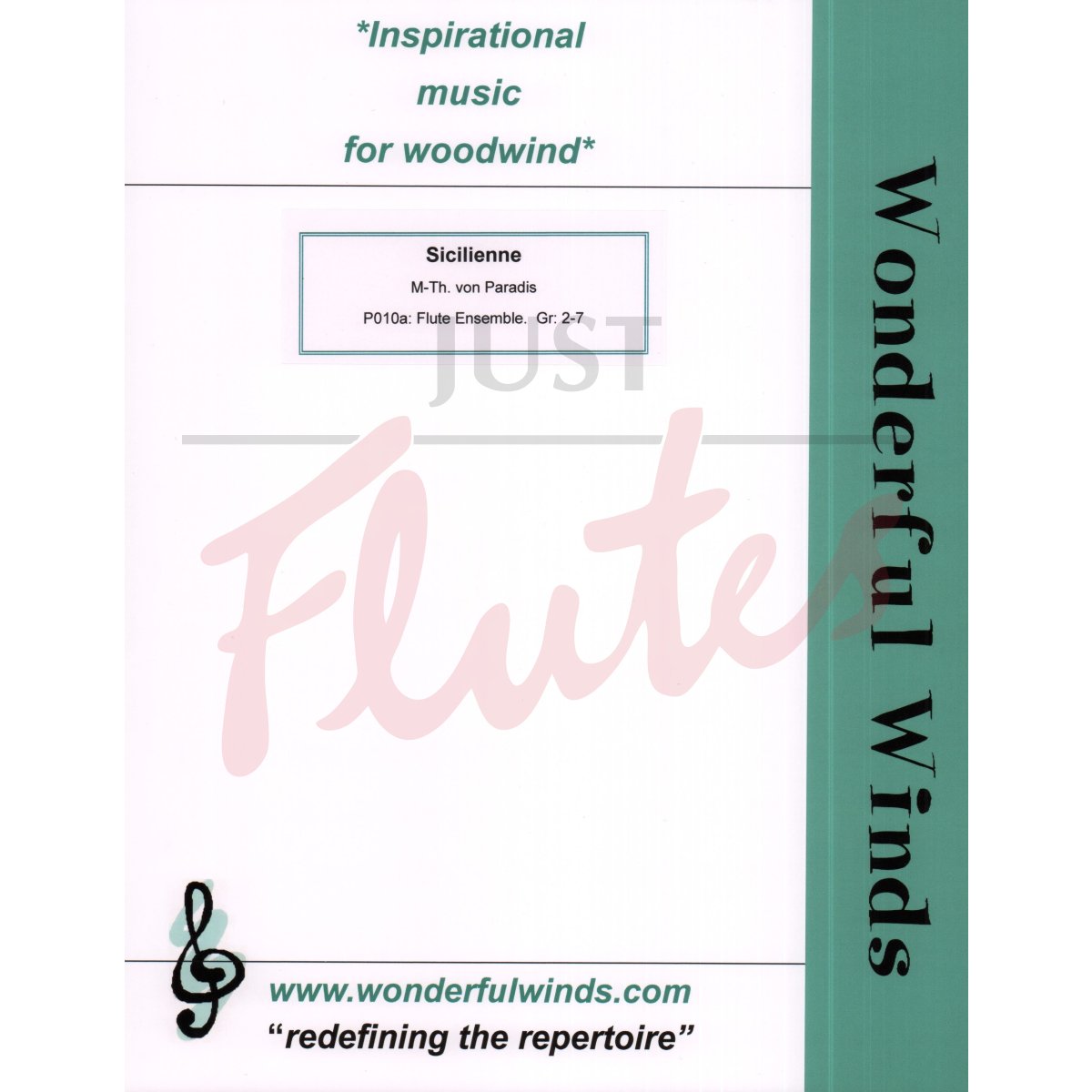 Sicilienne for Flute Quintet