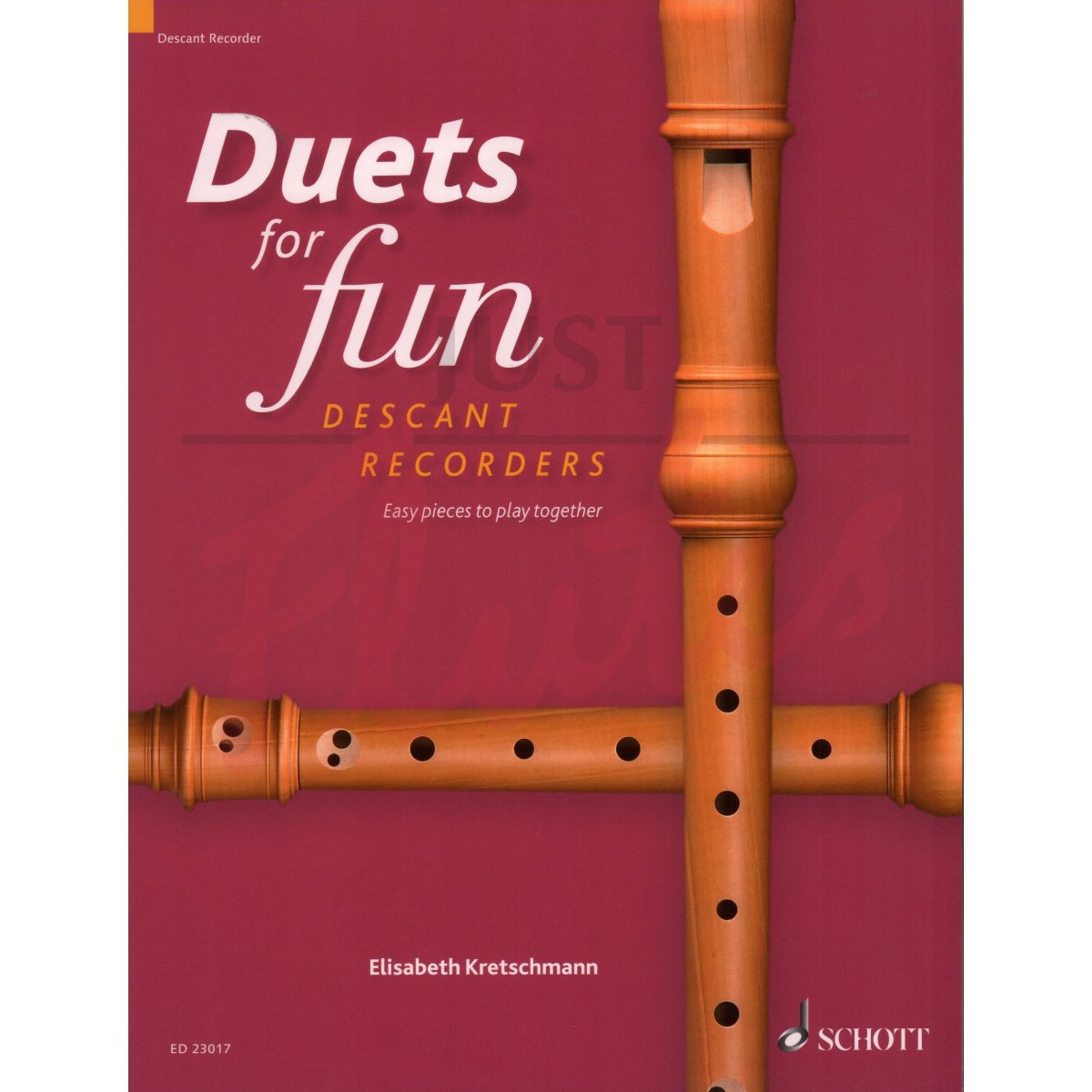 Duets for fun Descant Recorder Compilation. Just Flutes