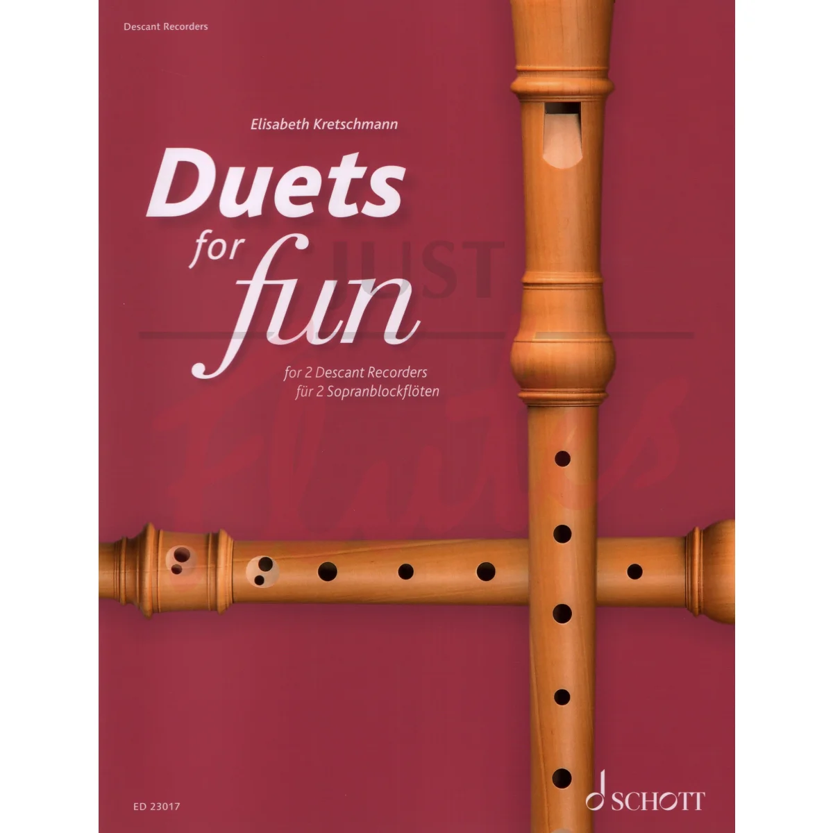 Duets for Fun for Two Descant Recorders