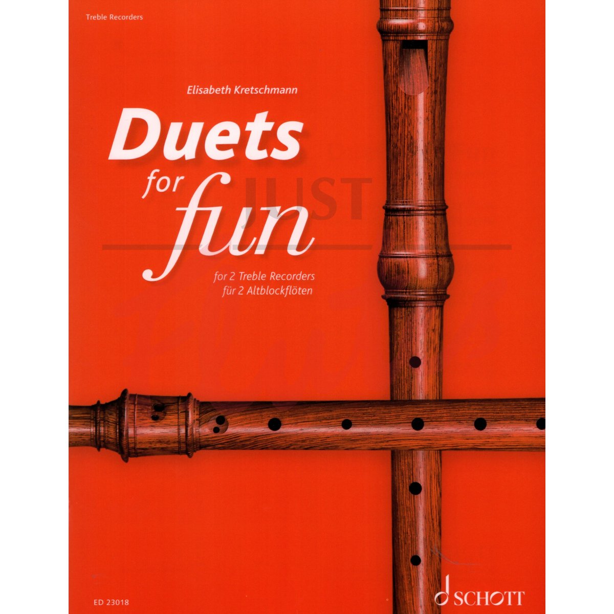 Duets for Fun for Two Treble Recorders