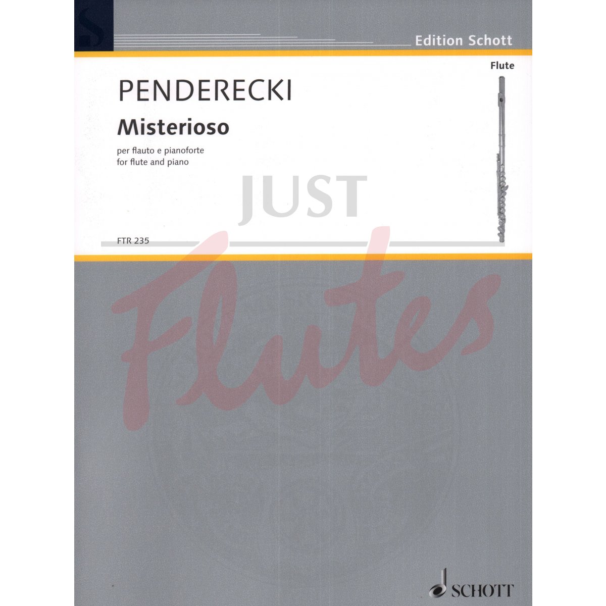 Misterioso for Flute and Piano