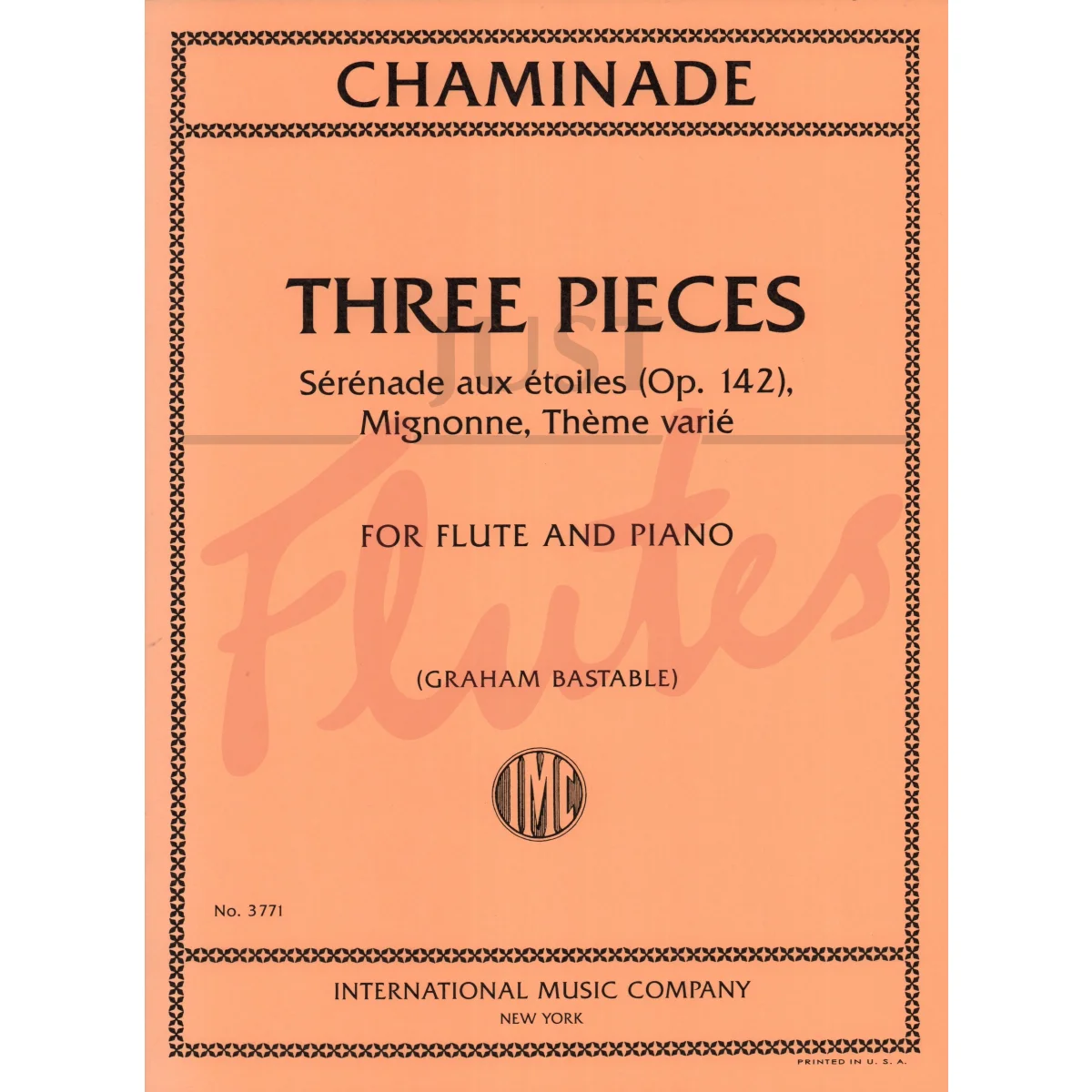 Three Pieces for Flute and Piano
