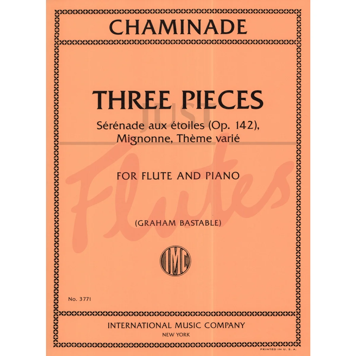 Three Pieces for Flute and Piano