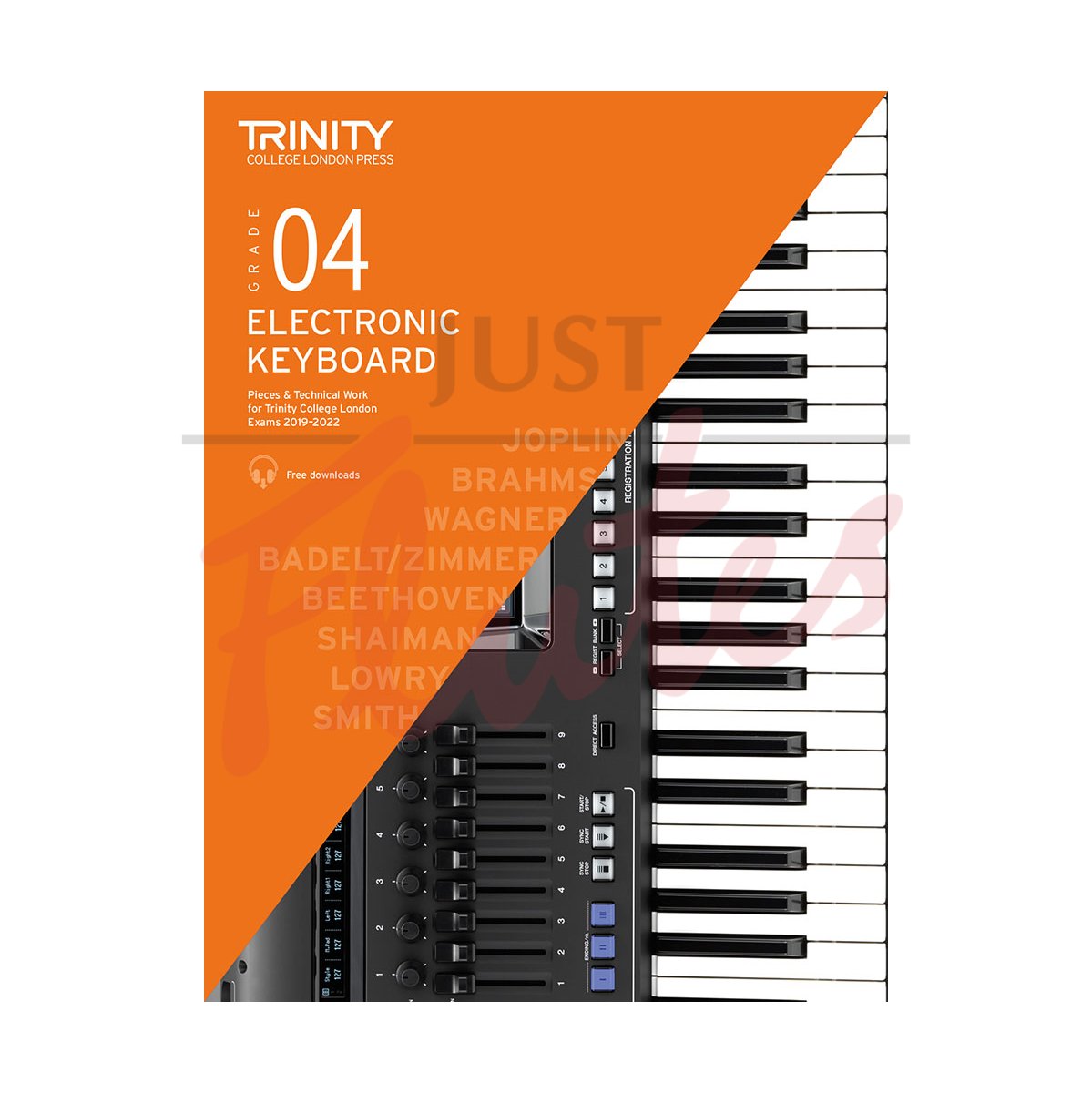 Trinity Electronic Keyboard - Grade 4 2019-2022