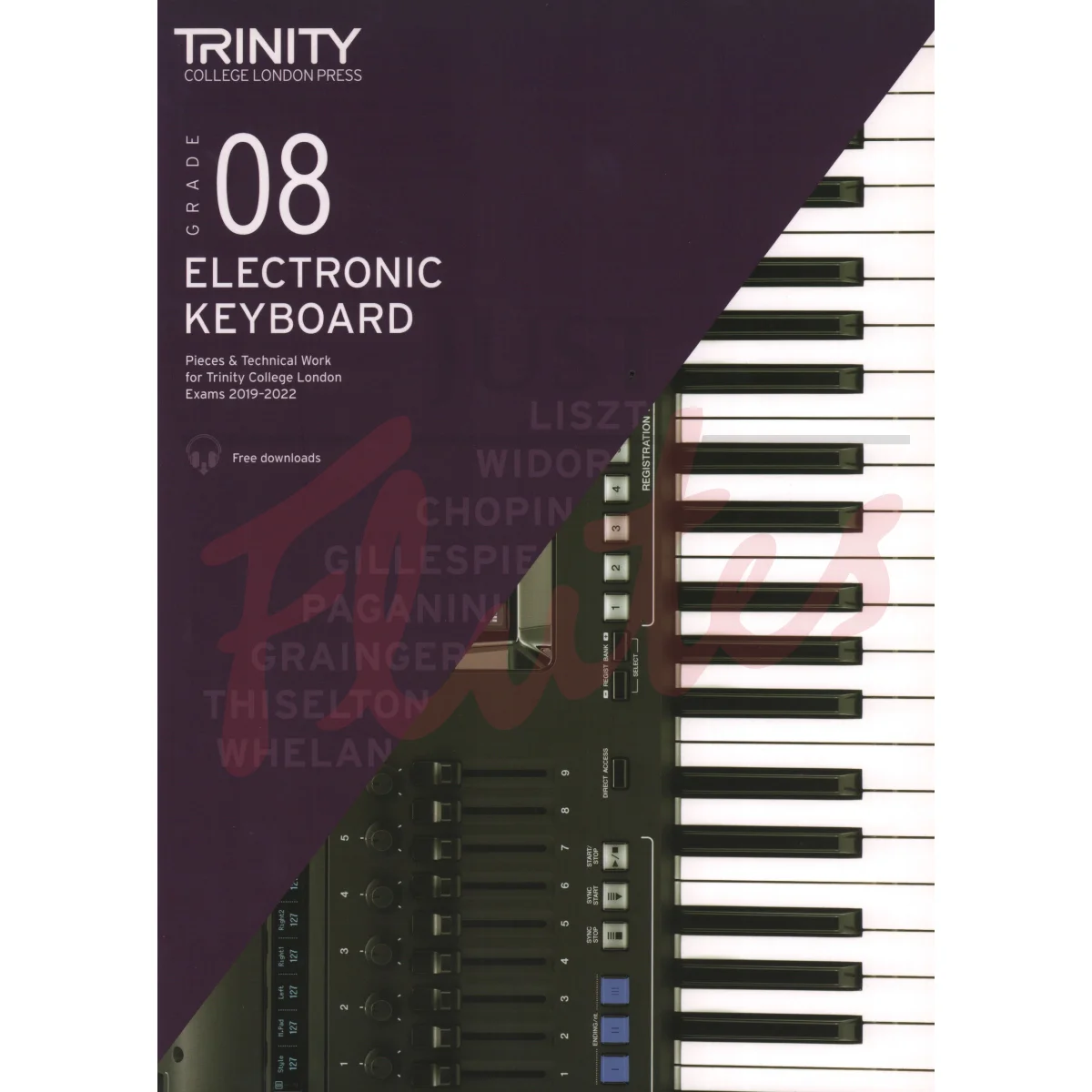 Trinity Electronic Keyboard - Grade 8 2019-2022