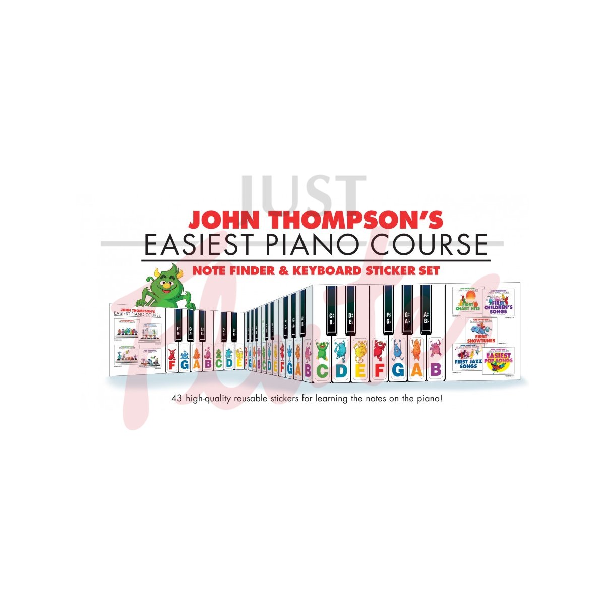 John Thompson's Easiest Piano Course - Note Finder