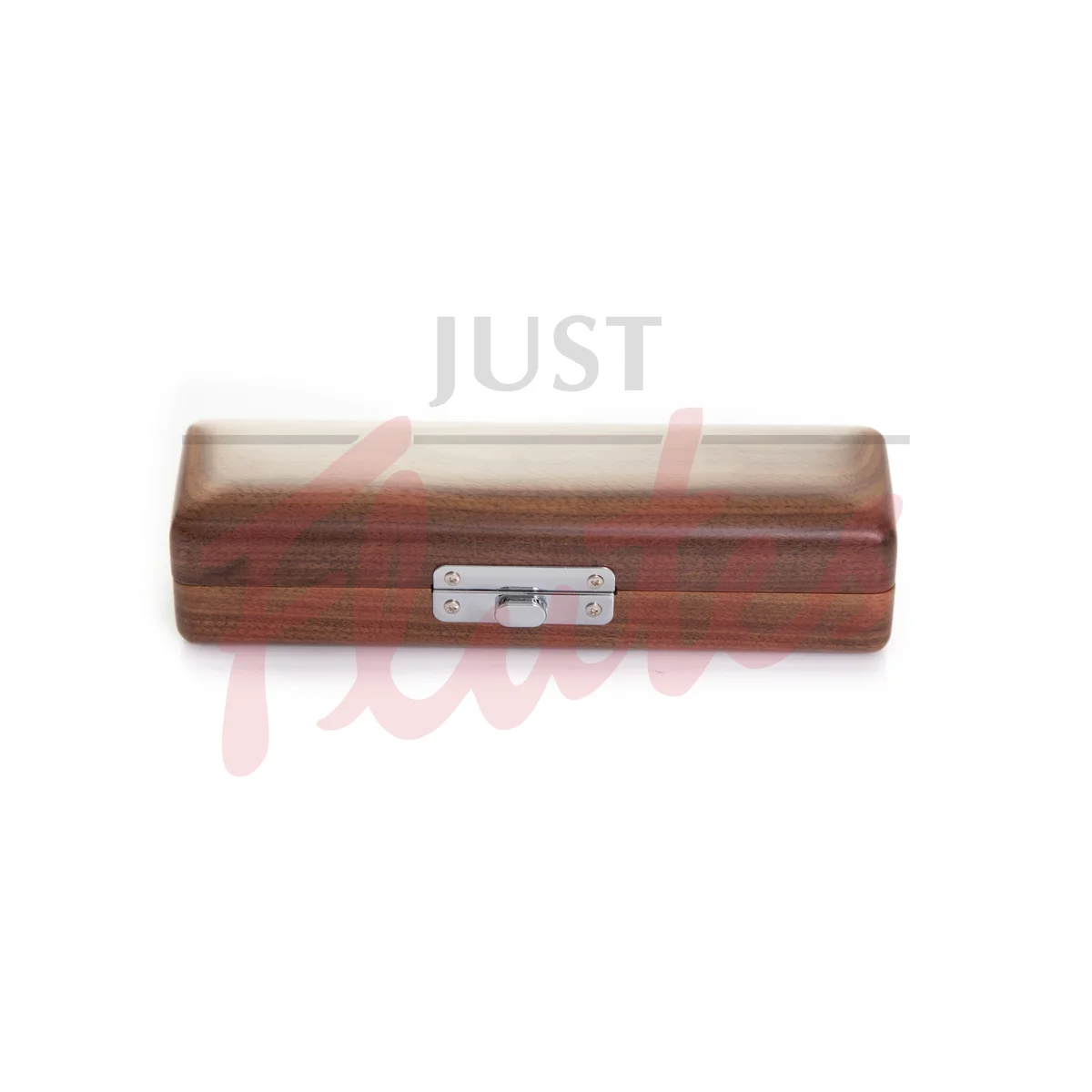 Just AFCF-BWN Flutes Individual B Footjoint Case, Walnut
