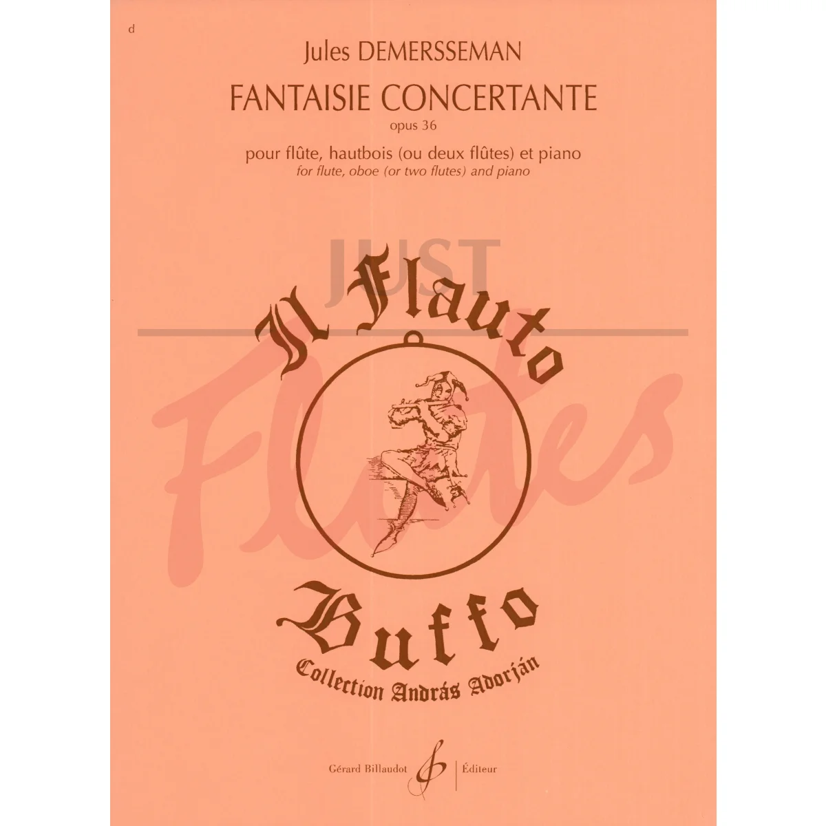 Fantaisie Concertante for Flute, Oboe and Piano