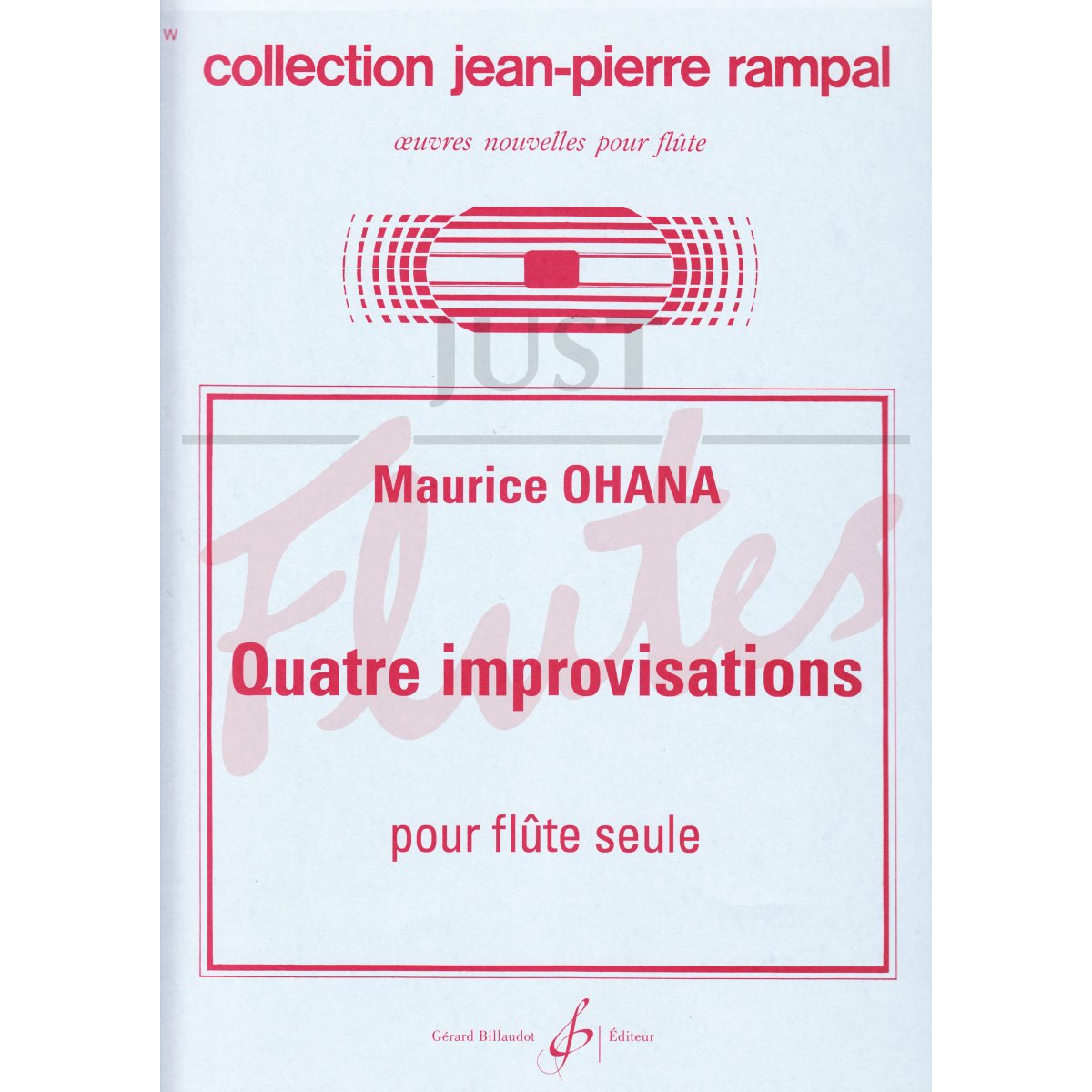 Quatre Improvisations for Solo Flute