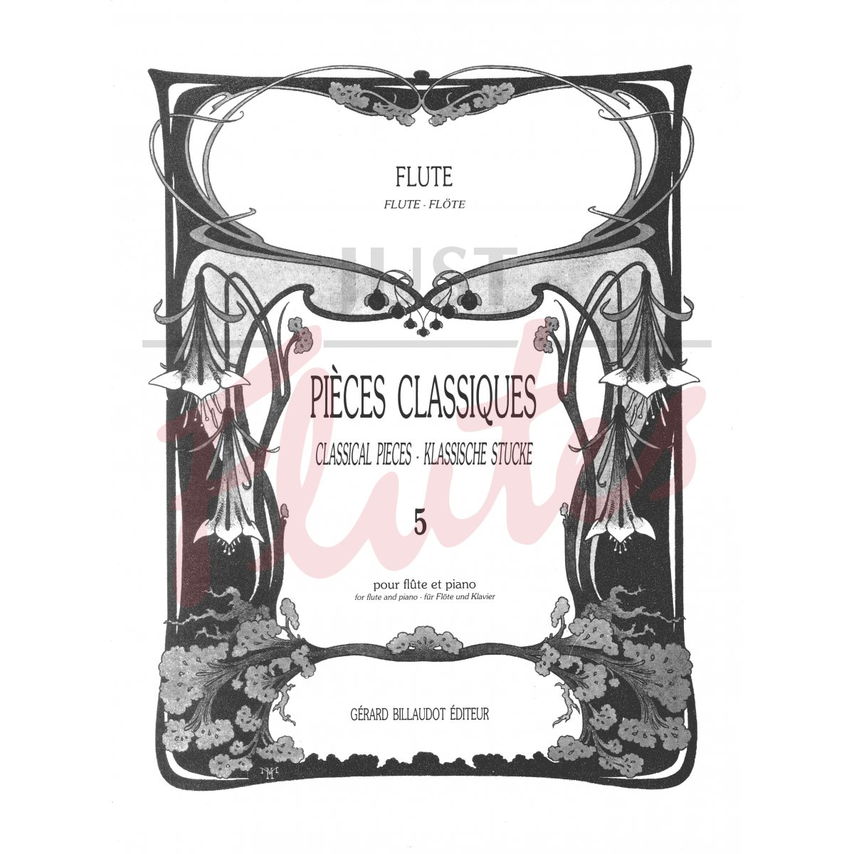 Classical Pieces for Flute and Piano Volume 5