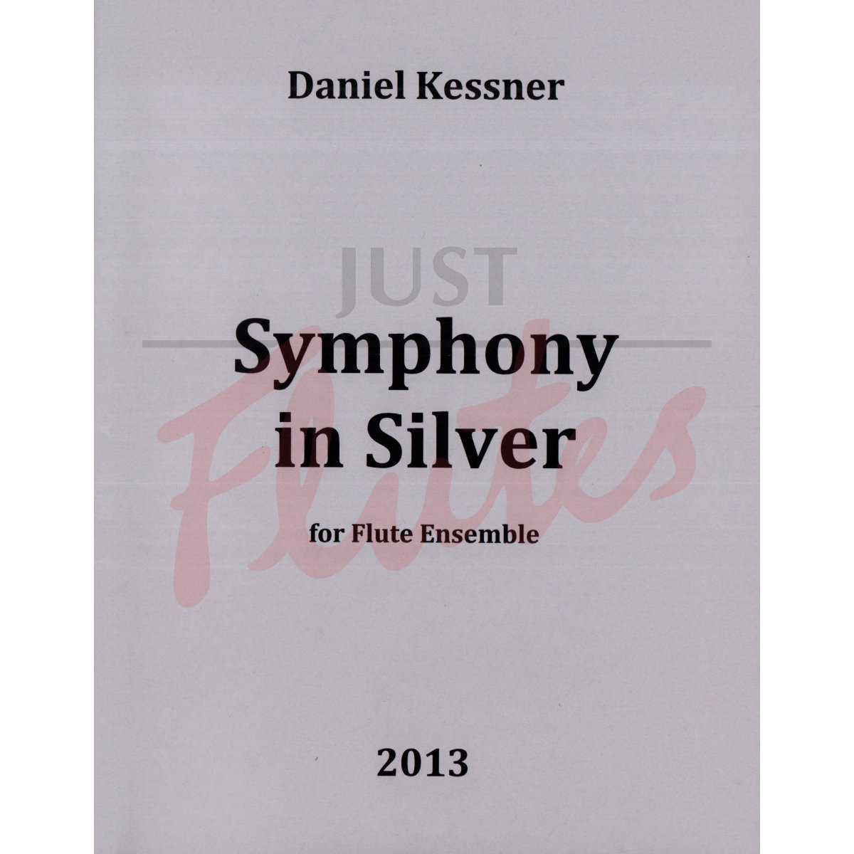 Symphony in Silver for Flute Ensemble