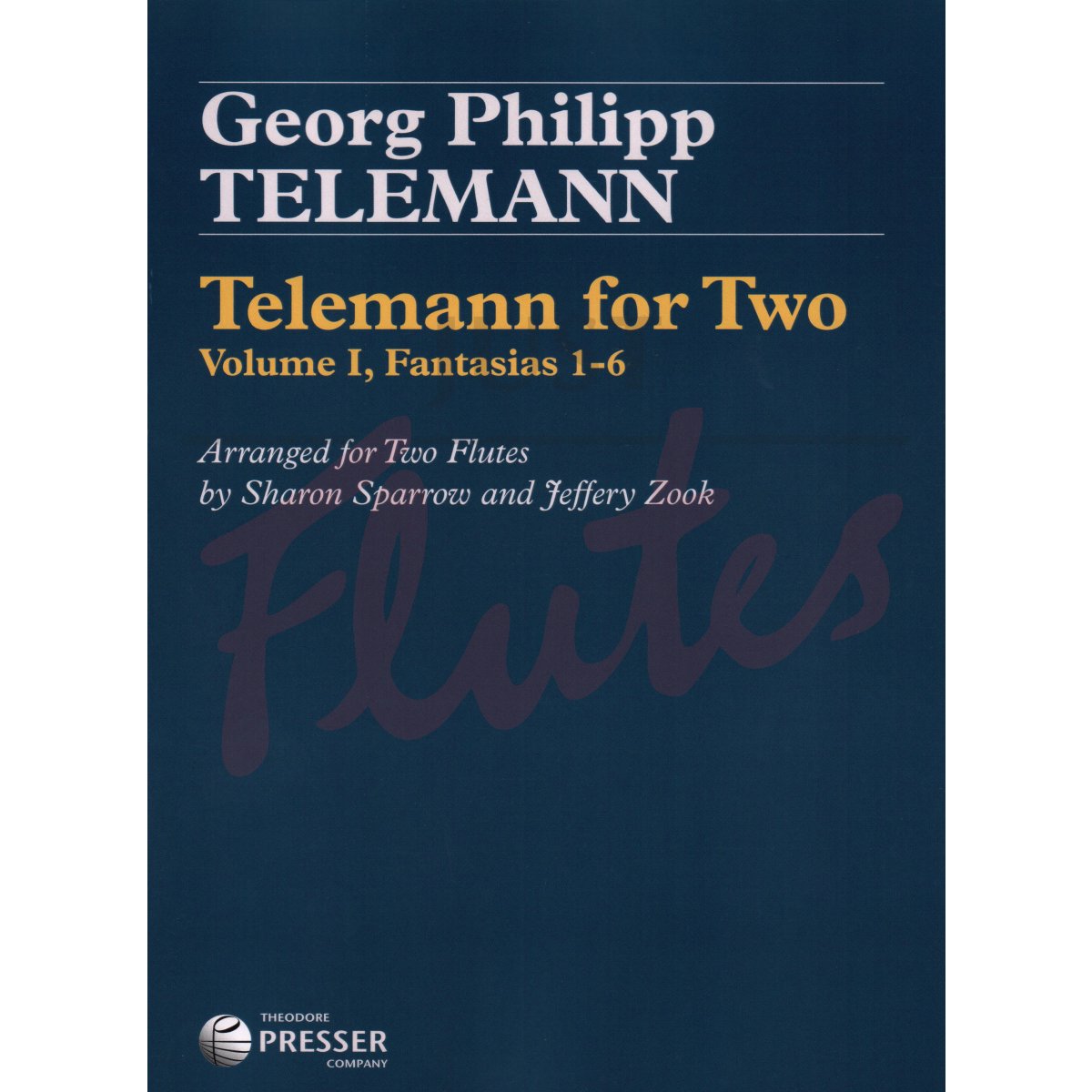 Telemann for Two, Volume 1 arranged for Two Flutes