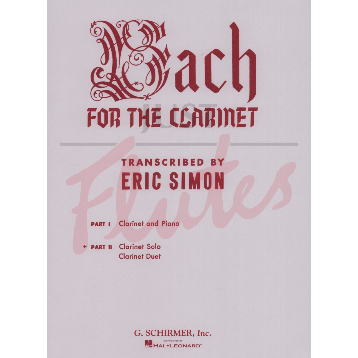 Bach For The Clarinet, Part 2