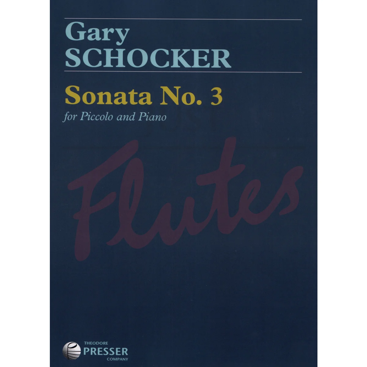 Sonata No 3 for Piccolo and Piano