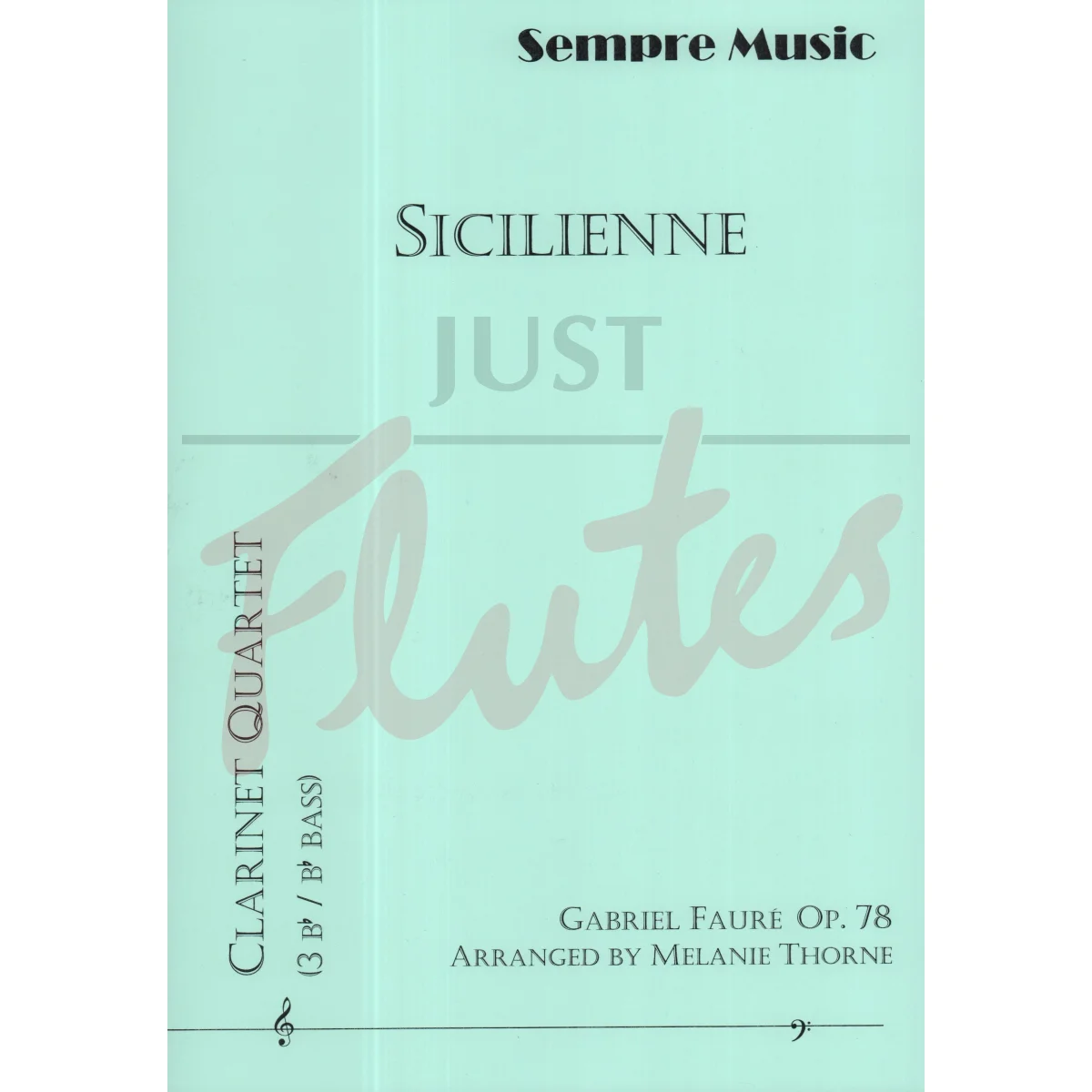 Sicilienne for Clarinet Quartet