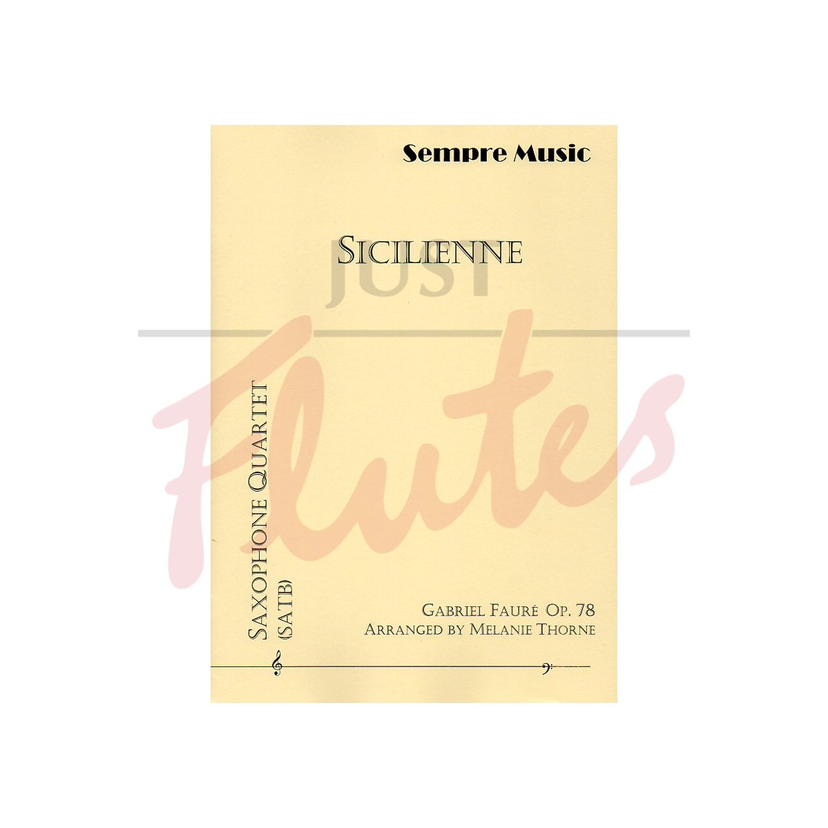 Sicilienne for Saxophone Quartet