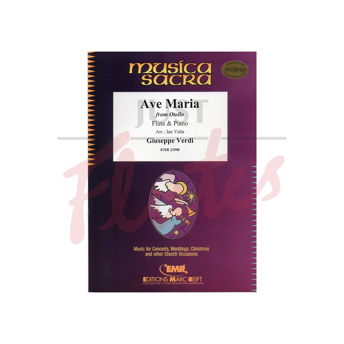 Ave Maria from Otello for Flute and Piano