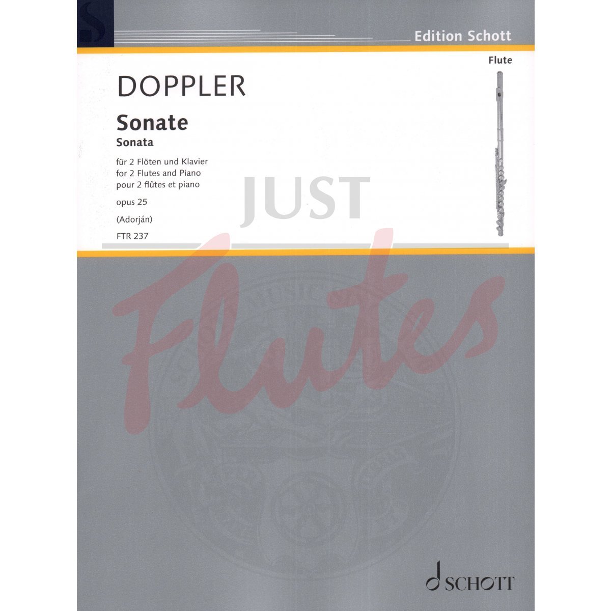 Sonata for Two Flutes and Piano