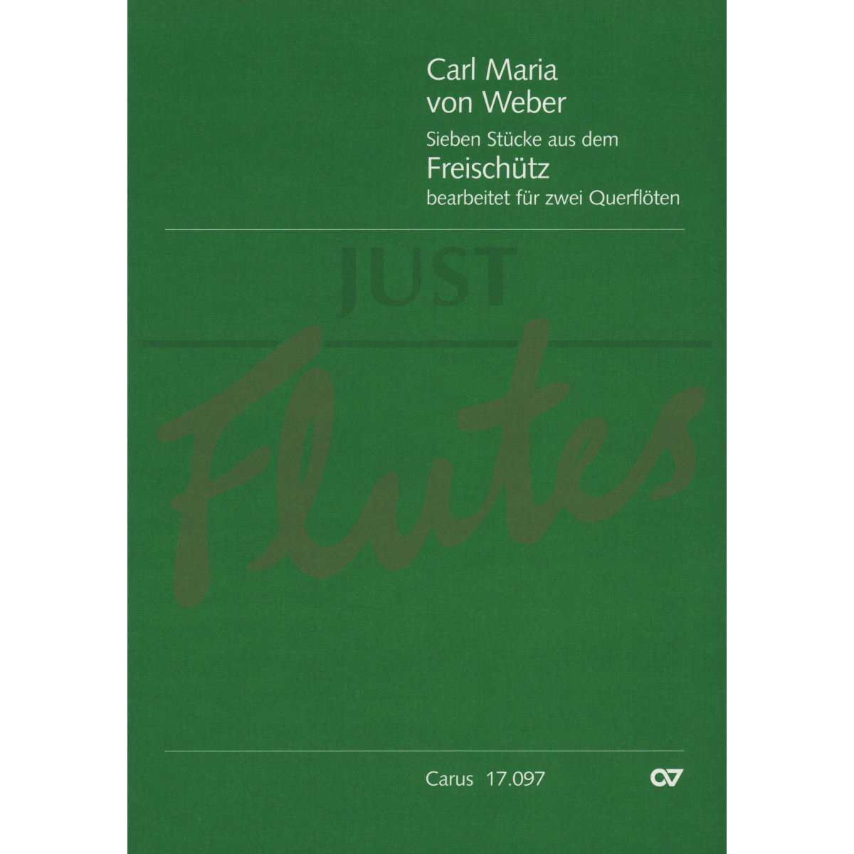 Seven Pieces from Freischütz [2 Flutes]