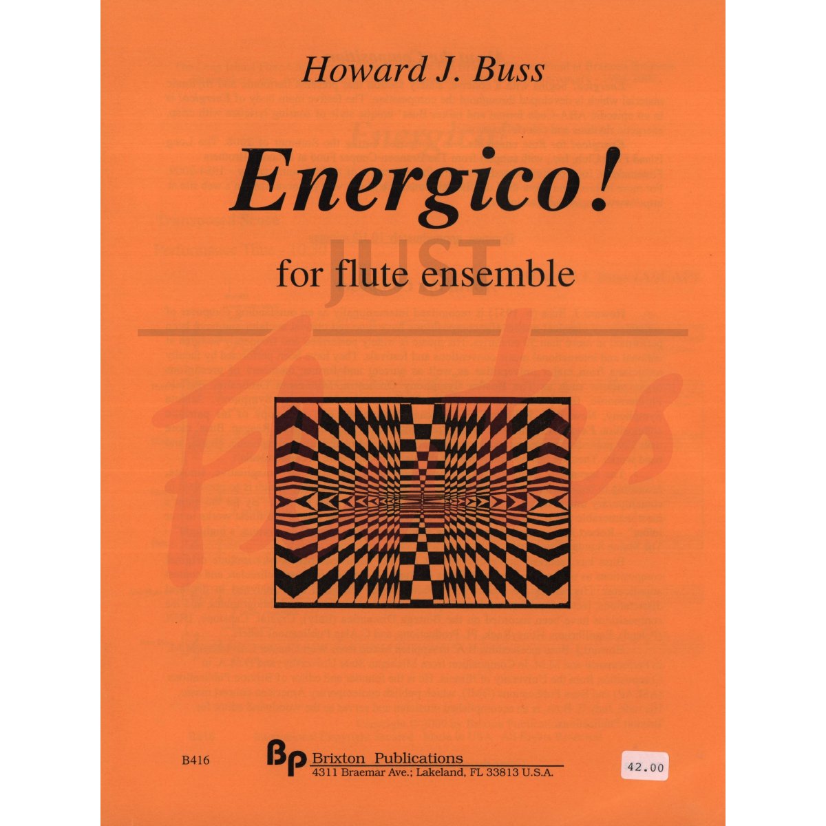 Energico! for Flute Ensemble