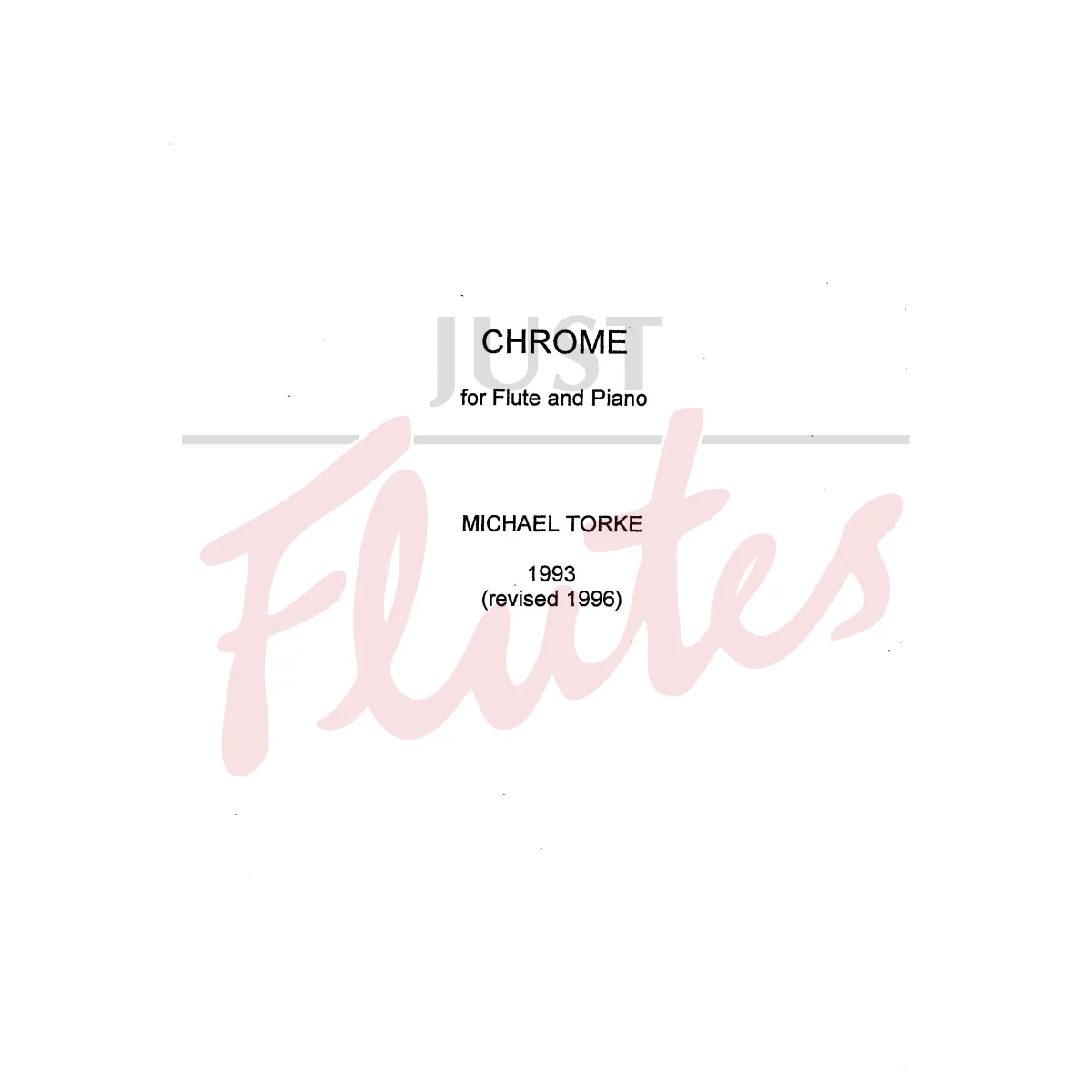 Chrome for Flute and Piano