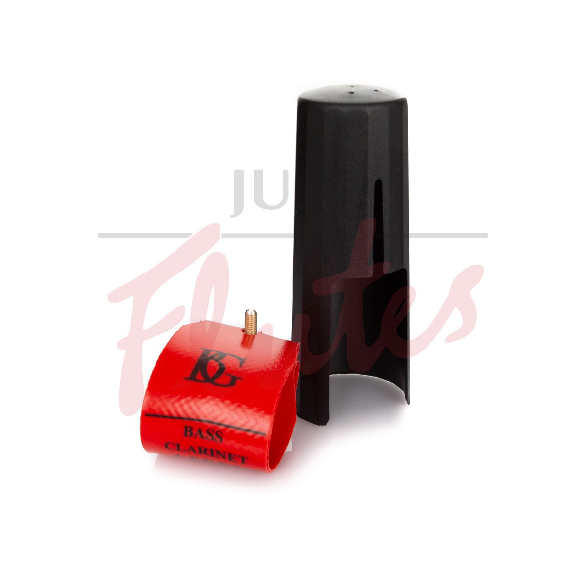 BG LFCB9 Bass Clarinet &quot;Flex Red&quot; Ligature and Cap