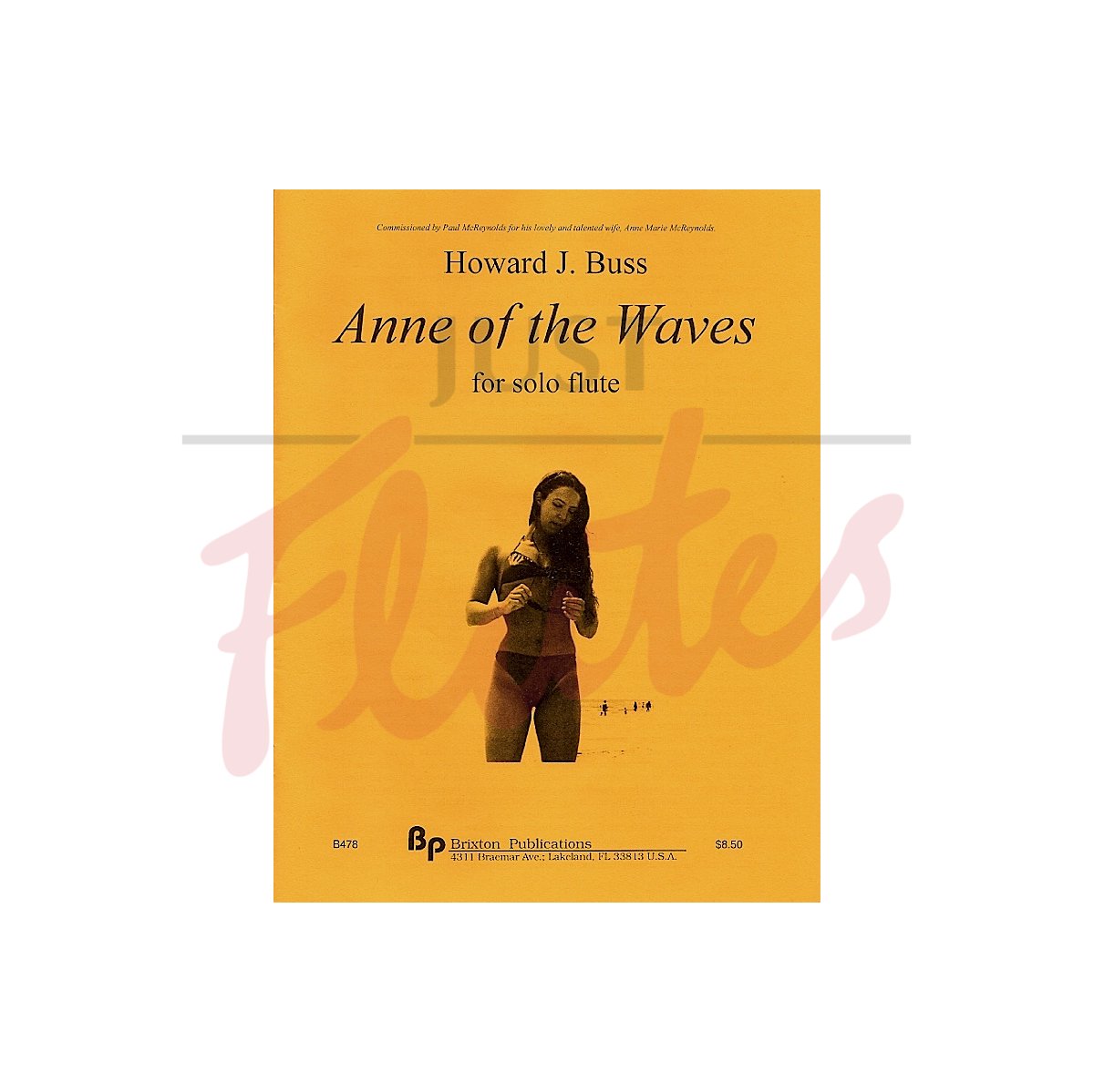 Anne of the Waves for Solo Flute