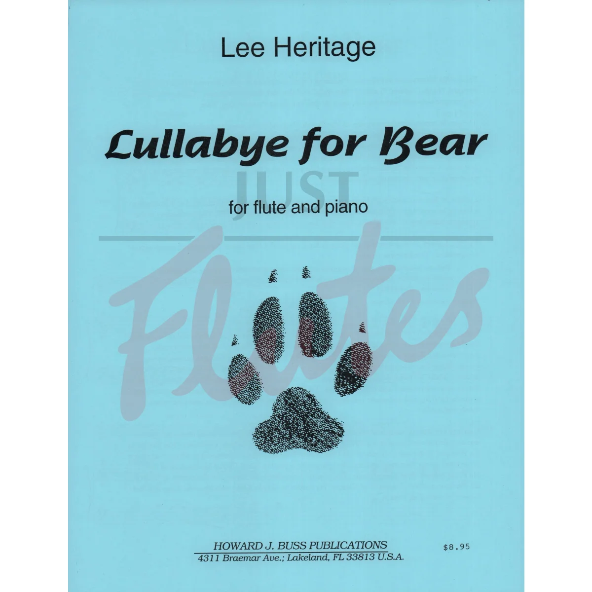 Lullabye for Bear for Flute and Piano