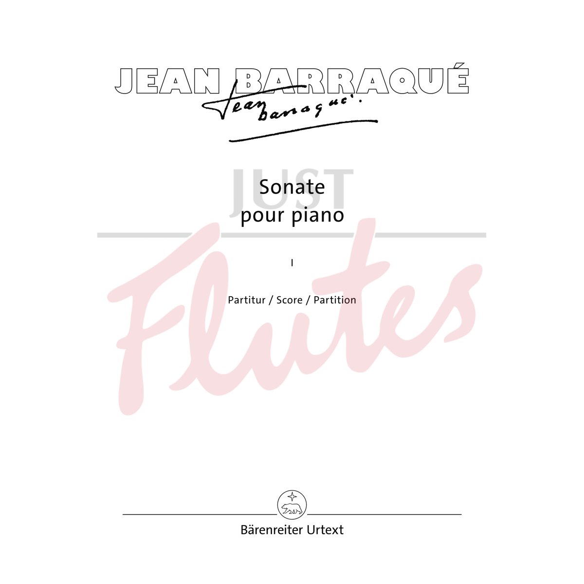 Sonate for Piano (Volume I and II)