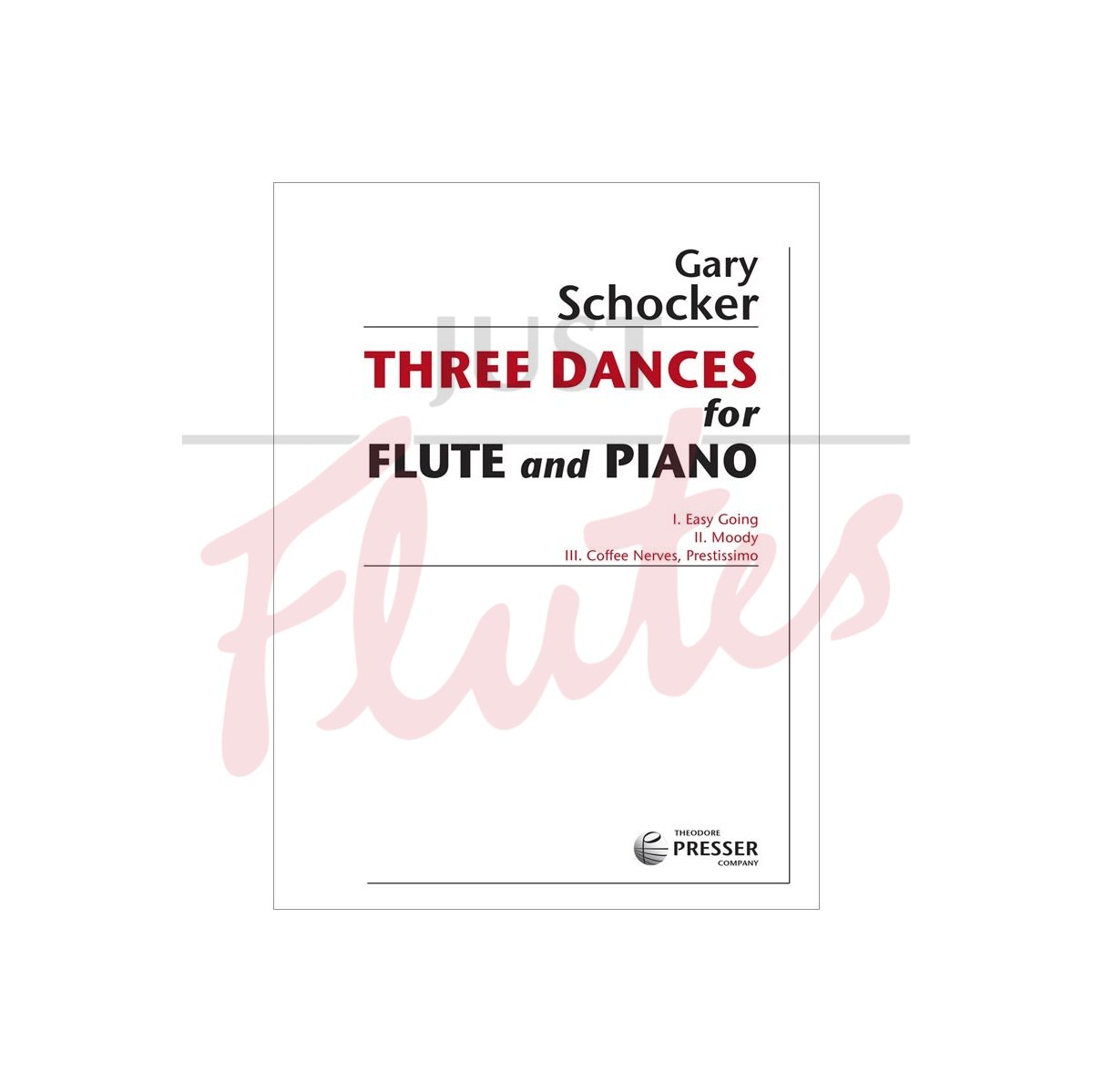 Three Dances for Flute and Piano