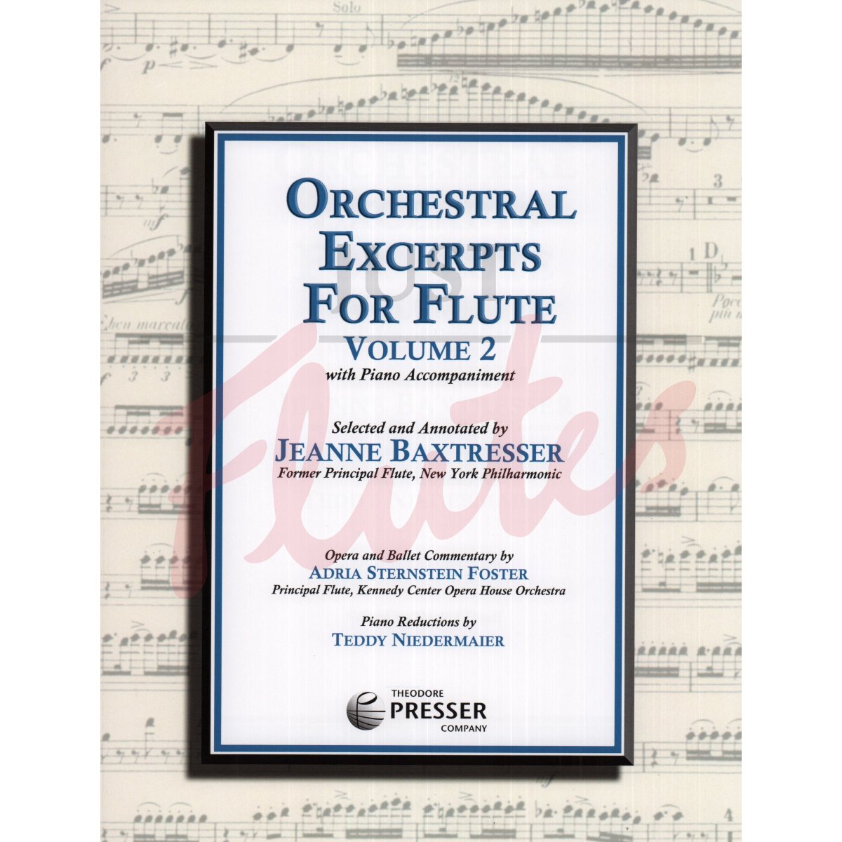 Orchestral Excerpts for Flute with Piano Accompaniment