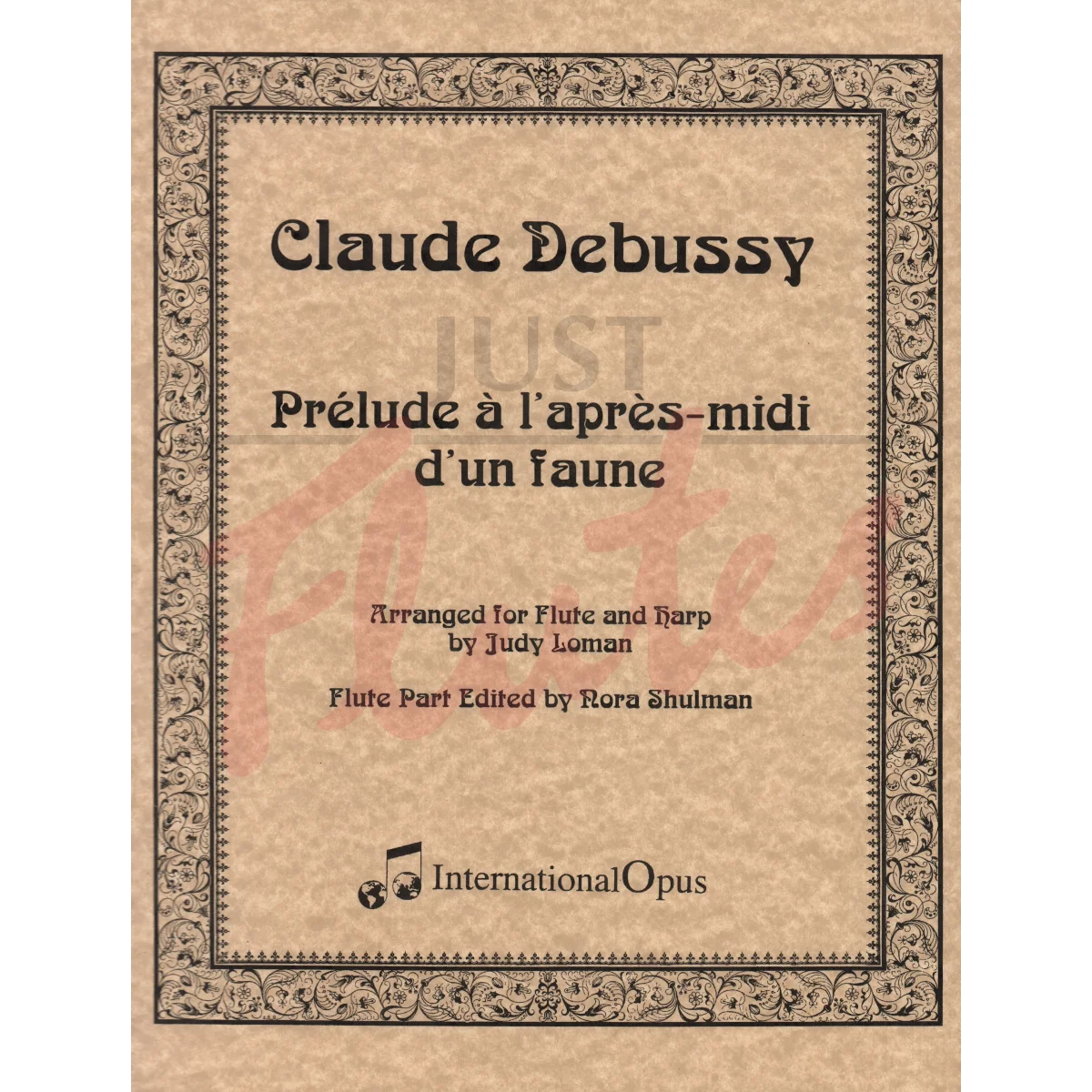 Prelude a l&#039;apres-midi d&#039;un Faune for Flute and Harp