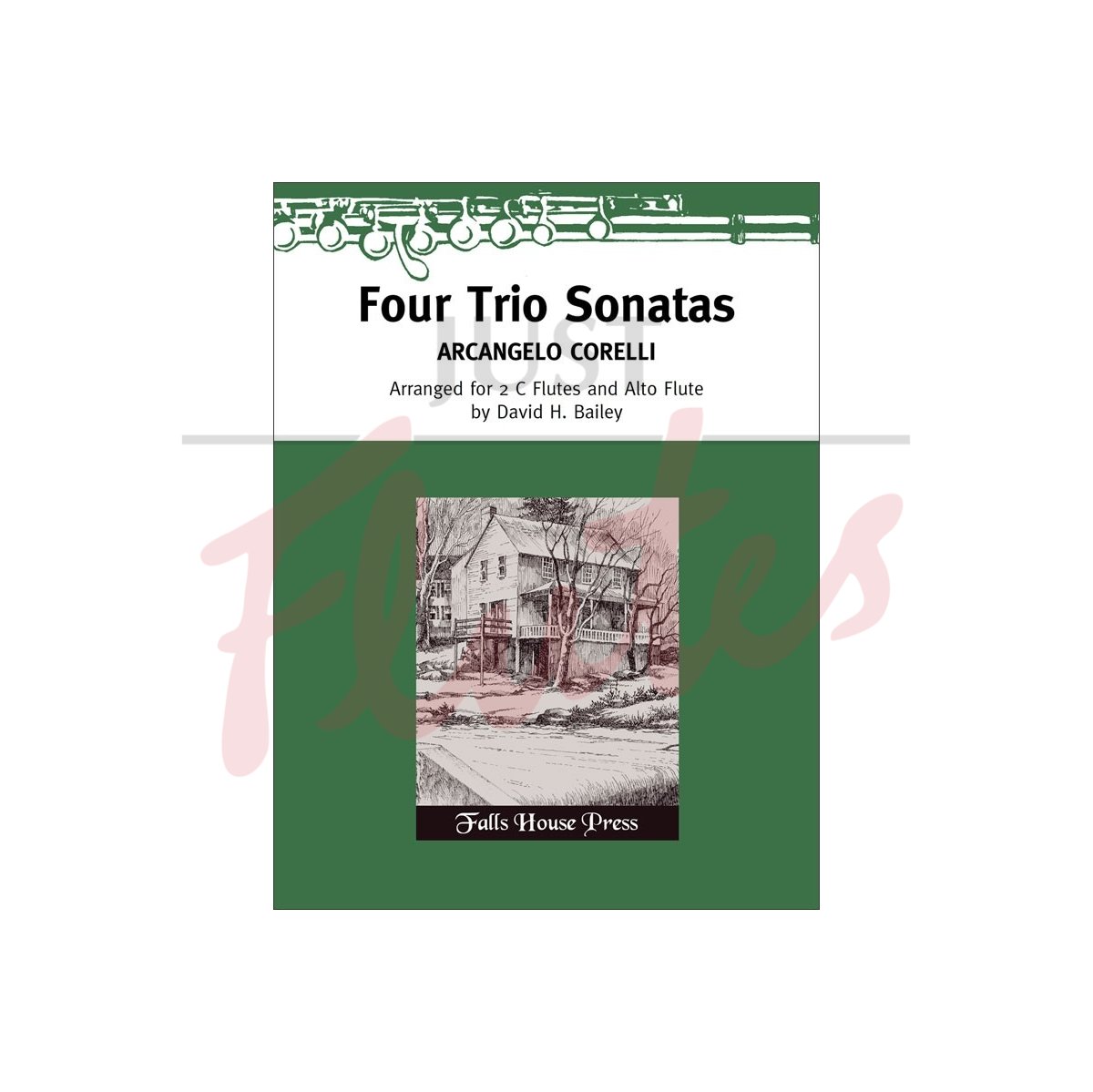 Four Trio Sonatas for Two Flutes and Alto Flute
