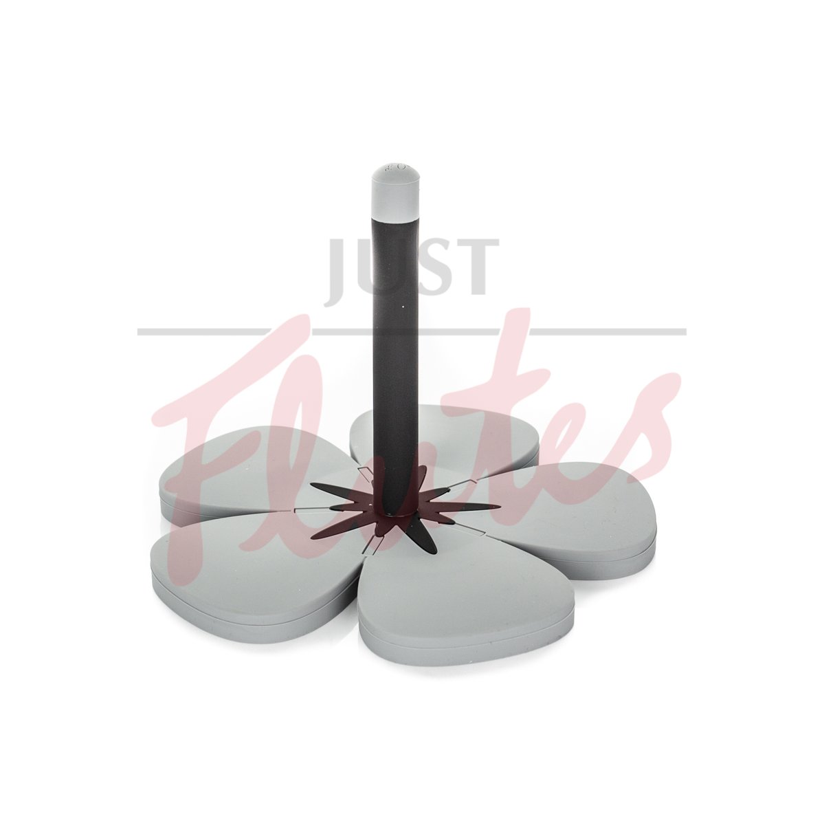 Roi Silicone Flower Flute Stand, Grey