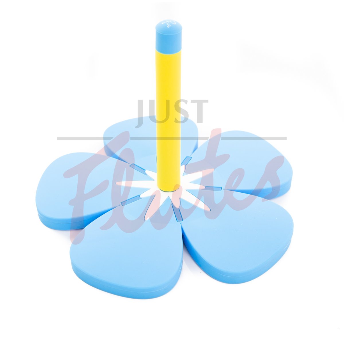 Roi Silicone Flower Flute Stand, Blue