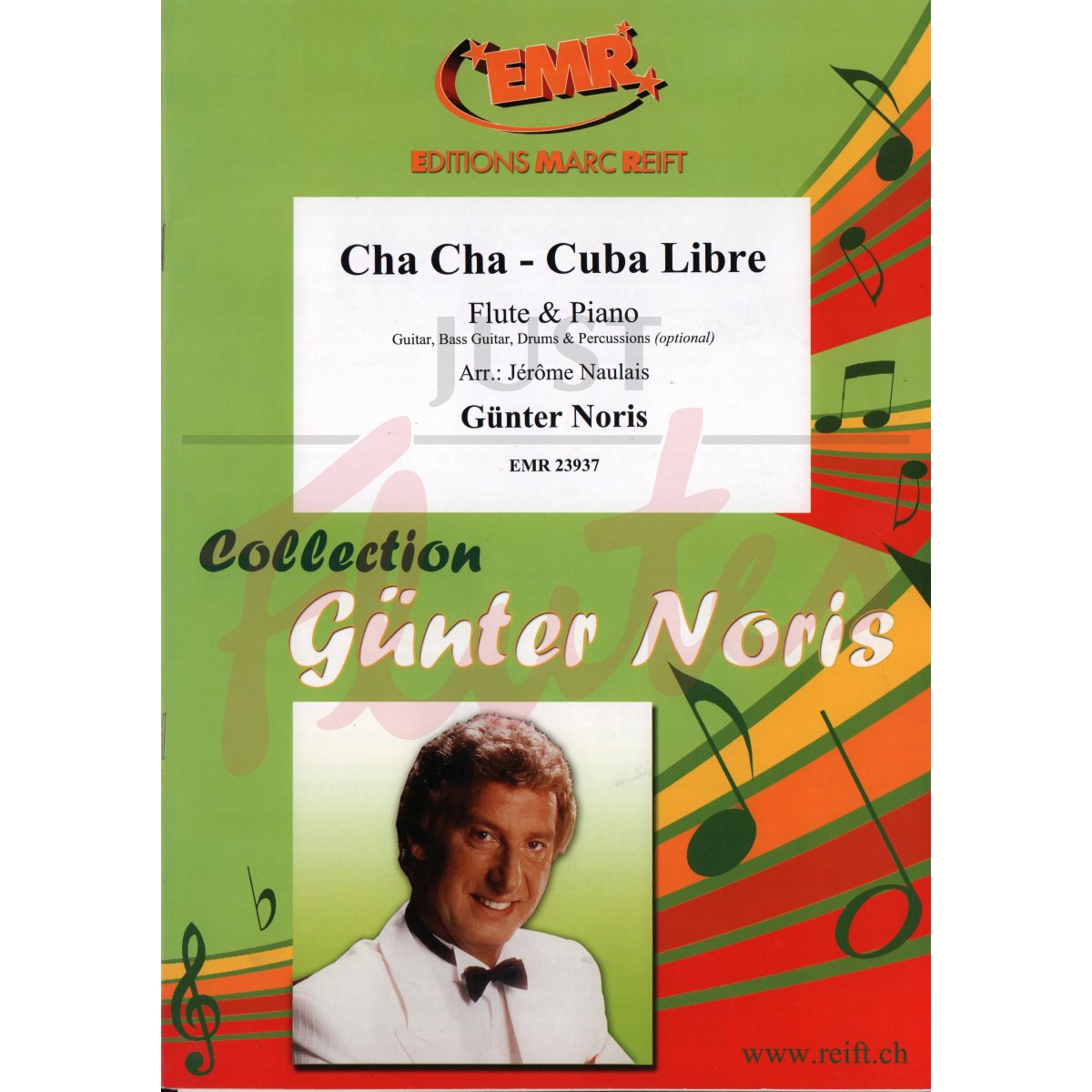 Cha Cha - Cuba Libre for Flute and Piano with optional rhythm section