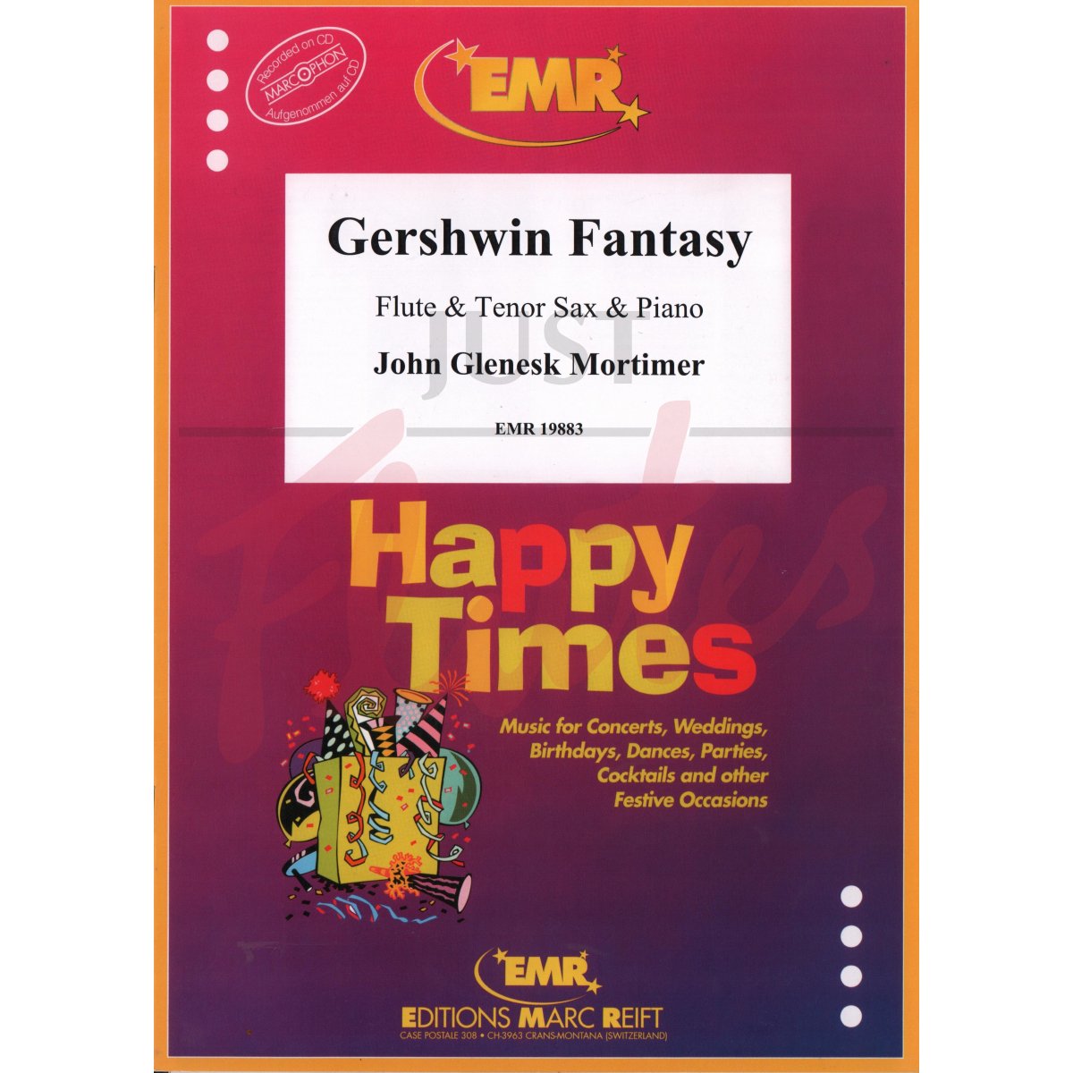 Gershwin Fantasy for Flute, Tenor Sax and Piano