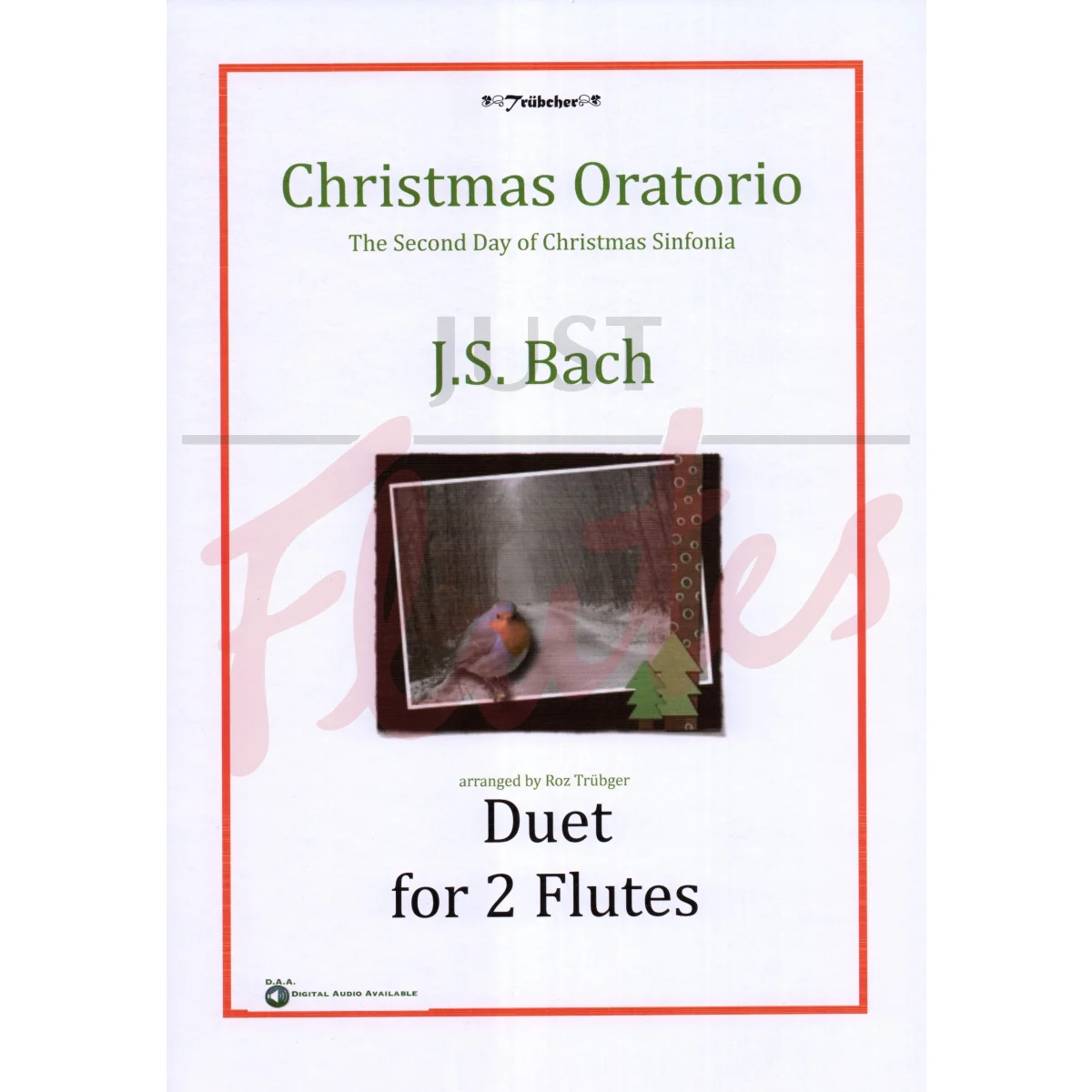 Christmas Oratorio - The Second Day of Christmas Sinfonia for Two Flutes