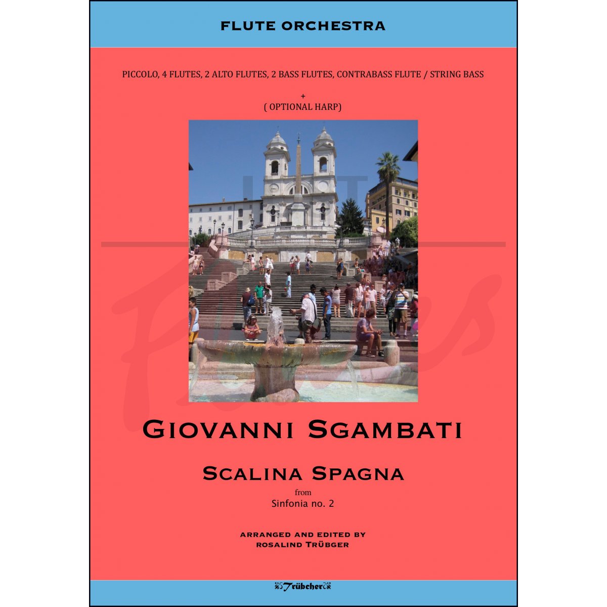 Scalina Spagna from Sinfonia No 2 [Flute Choir]