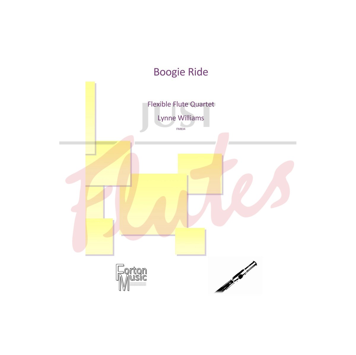 Boogie Ride for Flexible Flute Quartet