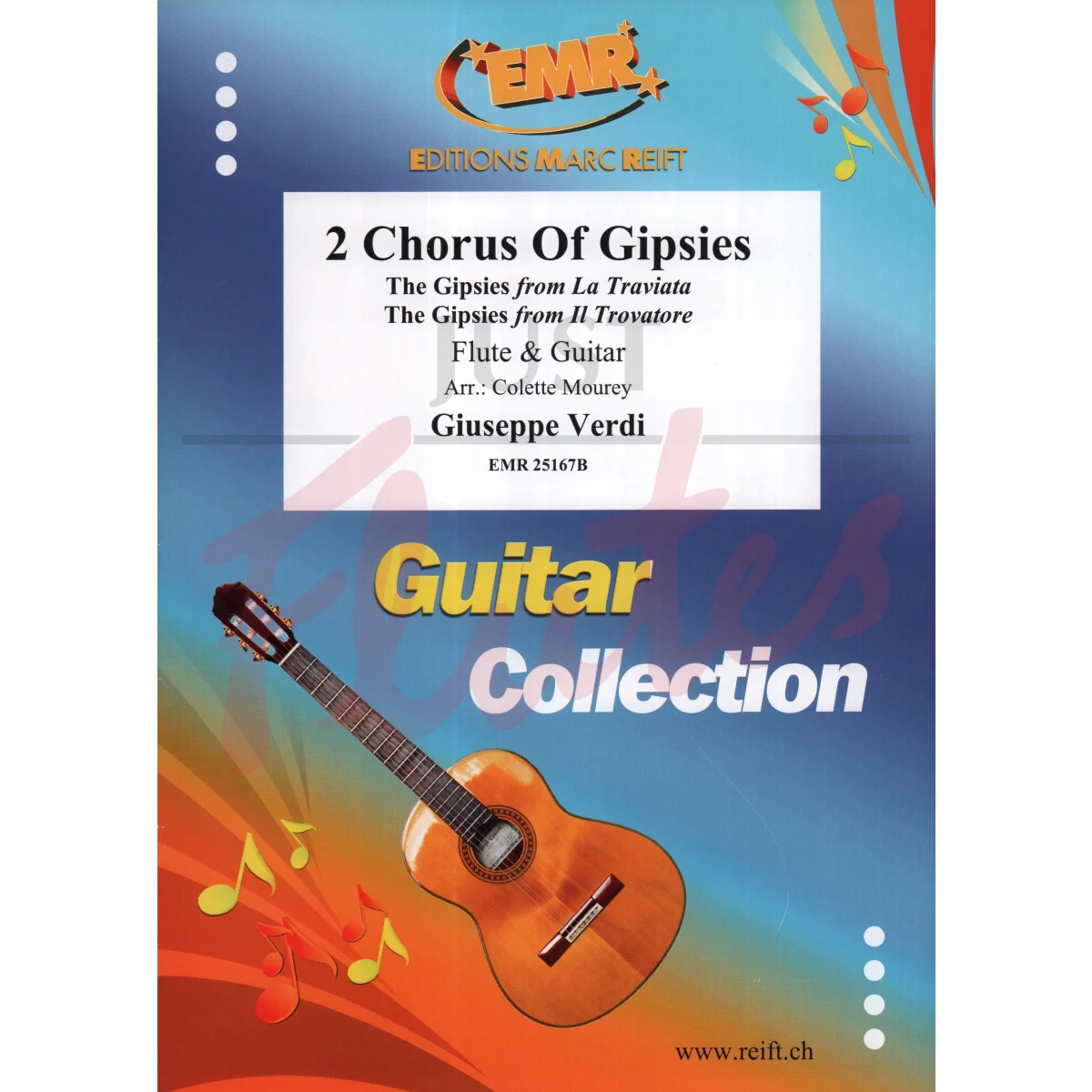 2 Chorus Of Gipsies for Flute and Guitar