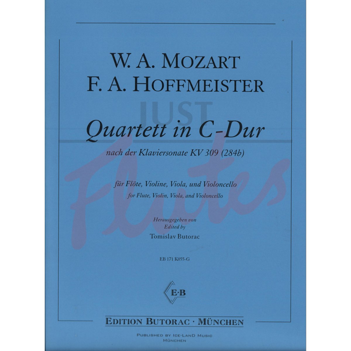 Quartet in C Major for Flute, Violin, Viola and Cello